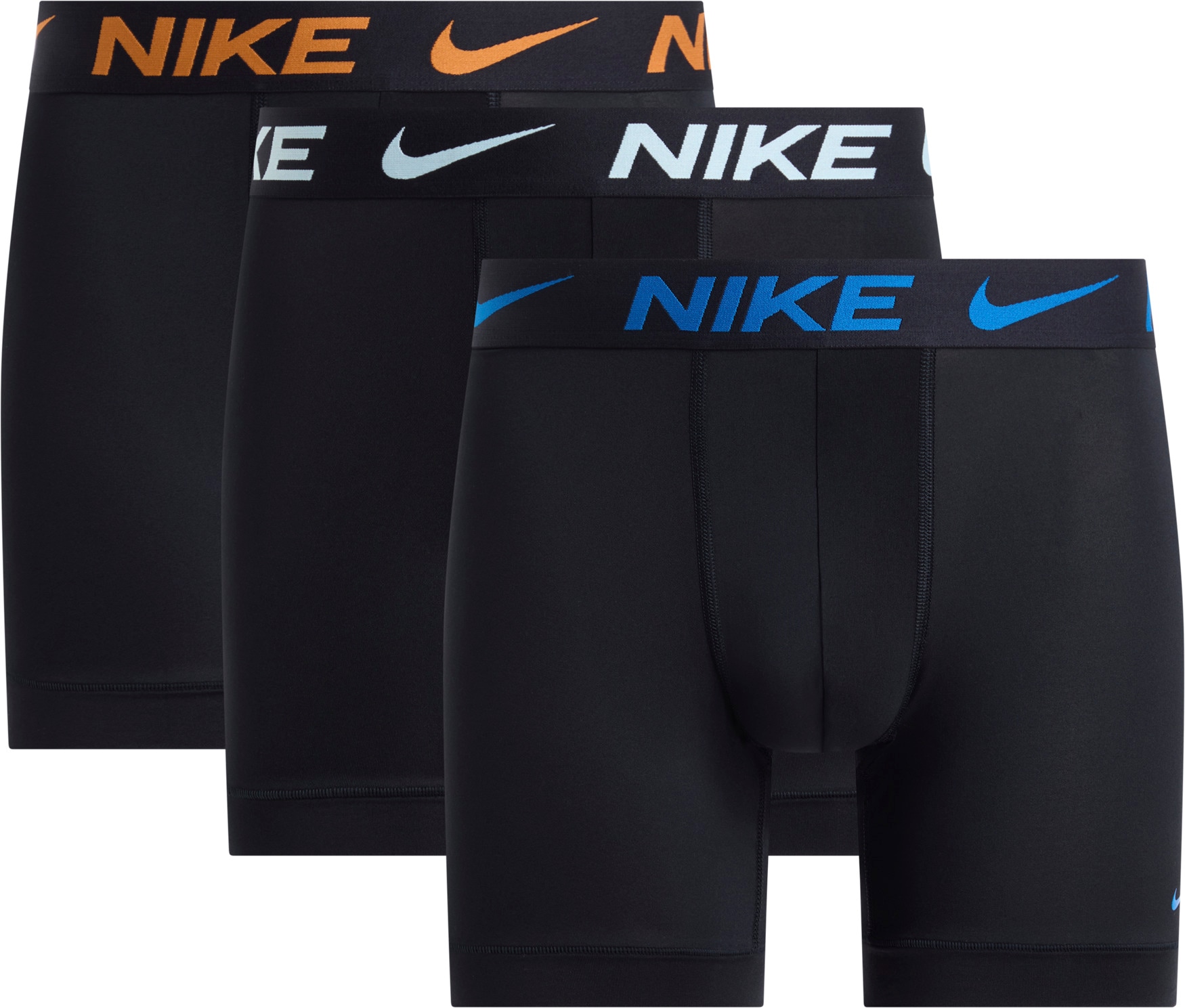 NIKE Underwear Boxer »BOXER BRIEF 3PK« Packung, 3er, 3 cuis mit Logo-Elastikbund