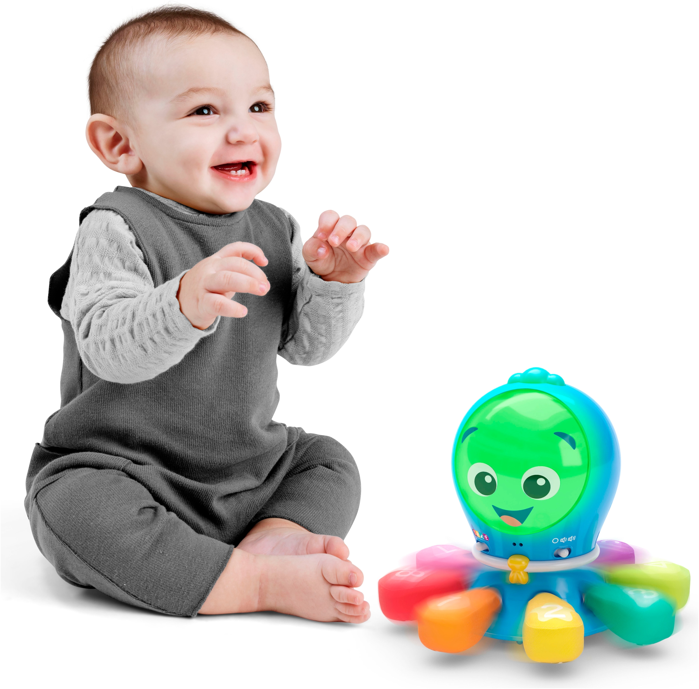 Baby Einstein Greifspielzeug »Go Opus Go™ 4-in-1 Crawl & Chase Pal« mit Sound