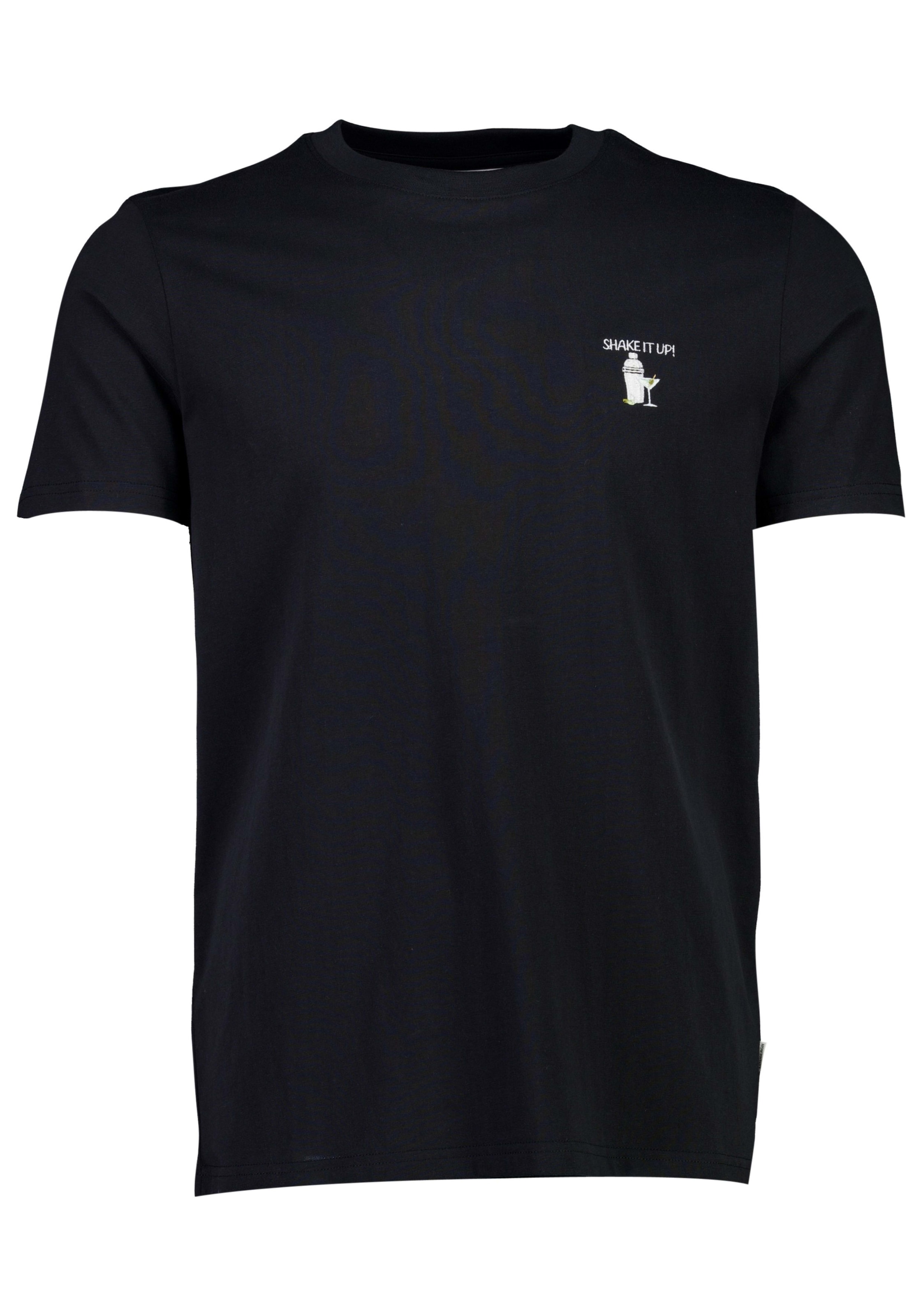 LINDBERGH T-shirt mit Statement-Stickerei auf der Brust