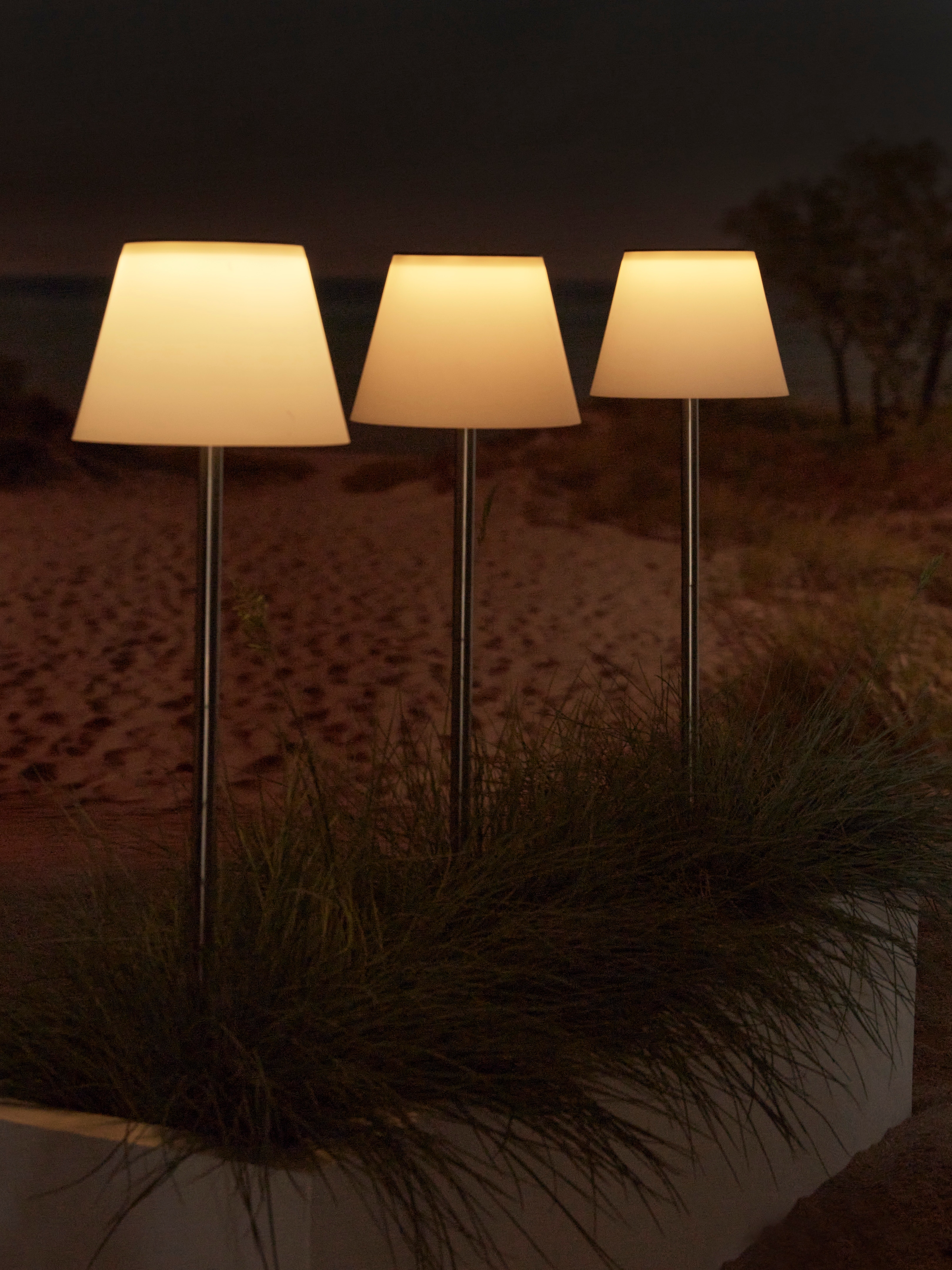 LUXFORM Gartenleuchte »Solar-Gartenlampe - Maspalomas - 15 Lumen - LED« LED-Modul 1 Stk. Solarbetrieben