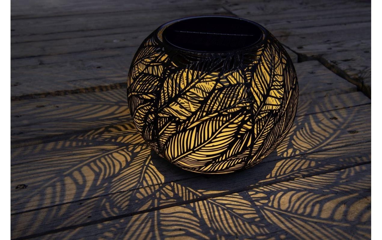 STT LED Solarleuchte »Globe Sombra« Warmweiss