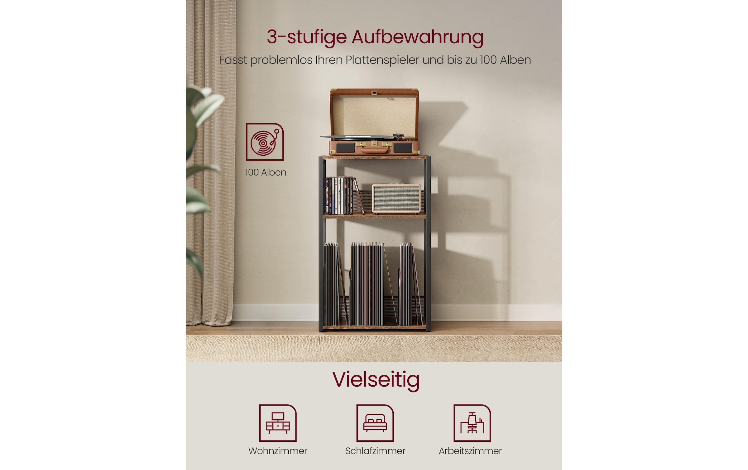 VASAGLE Table d'appoint »43 x 69 cm«