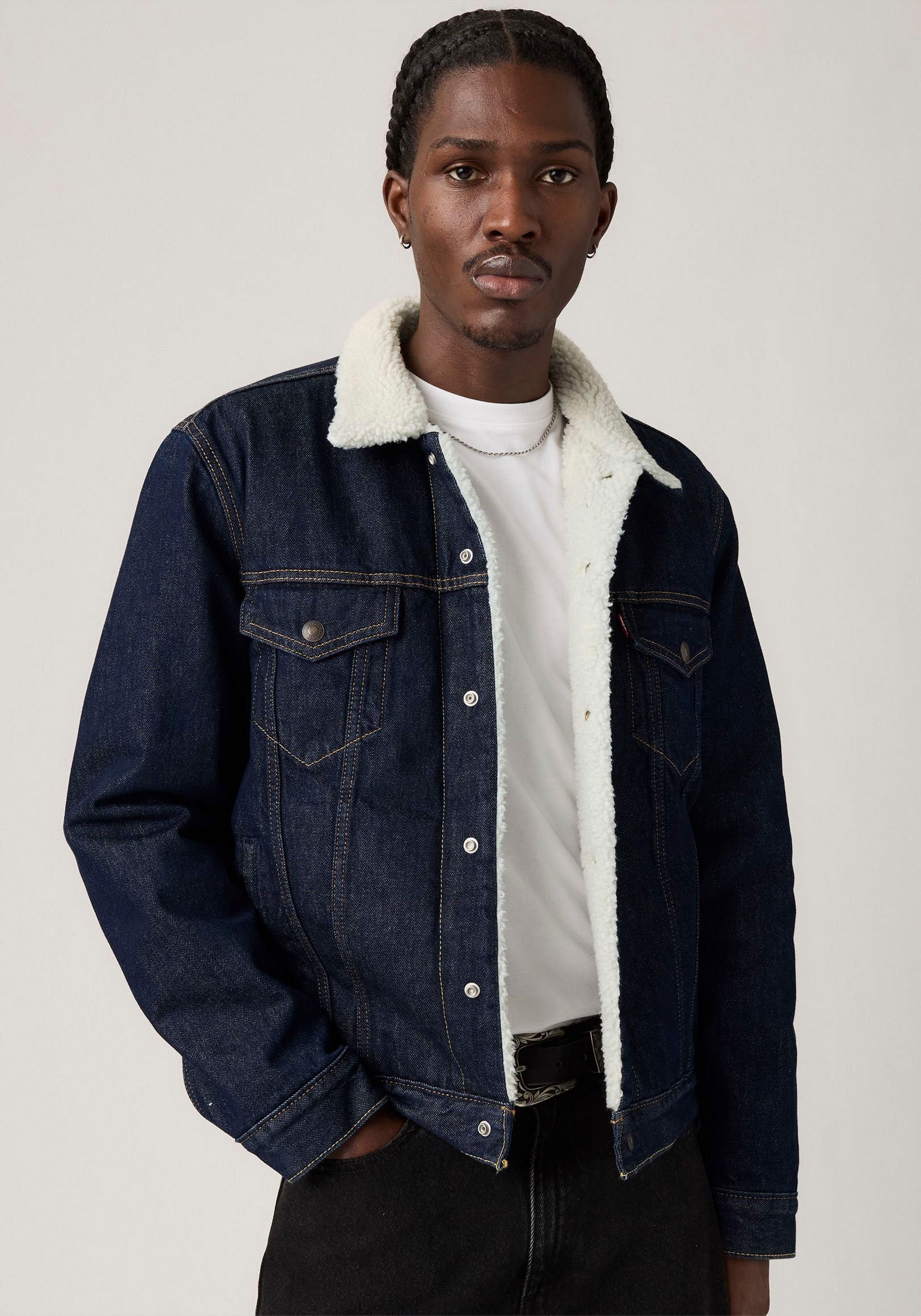 Levi's® Veste courte »SHERPA« mit Sherpa Fütterung