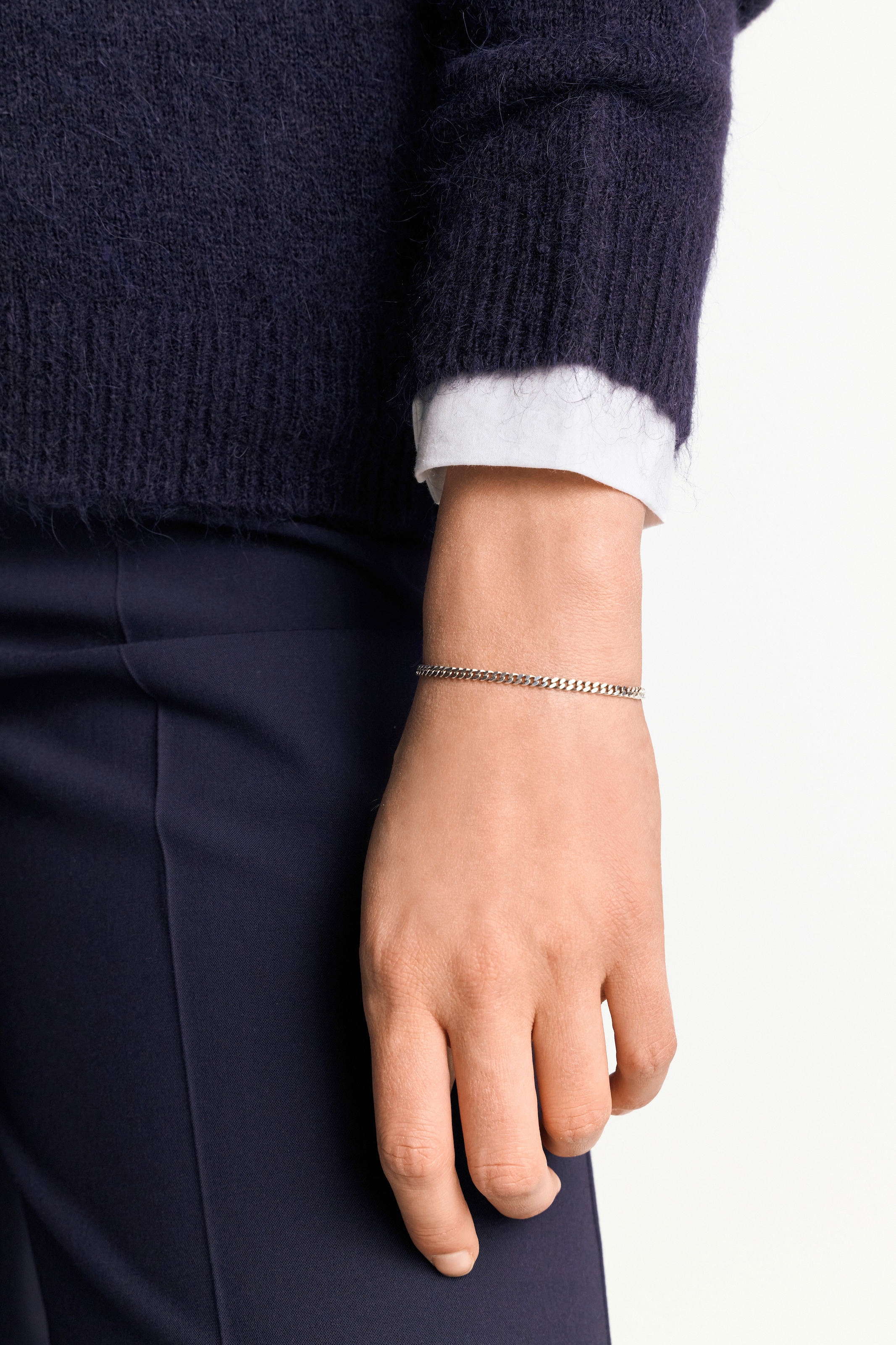 RICHROYAL Rundhalspullover in flauschiger Qualität