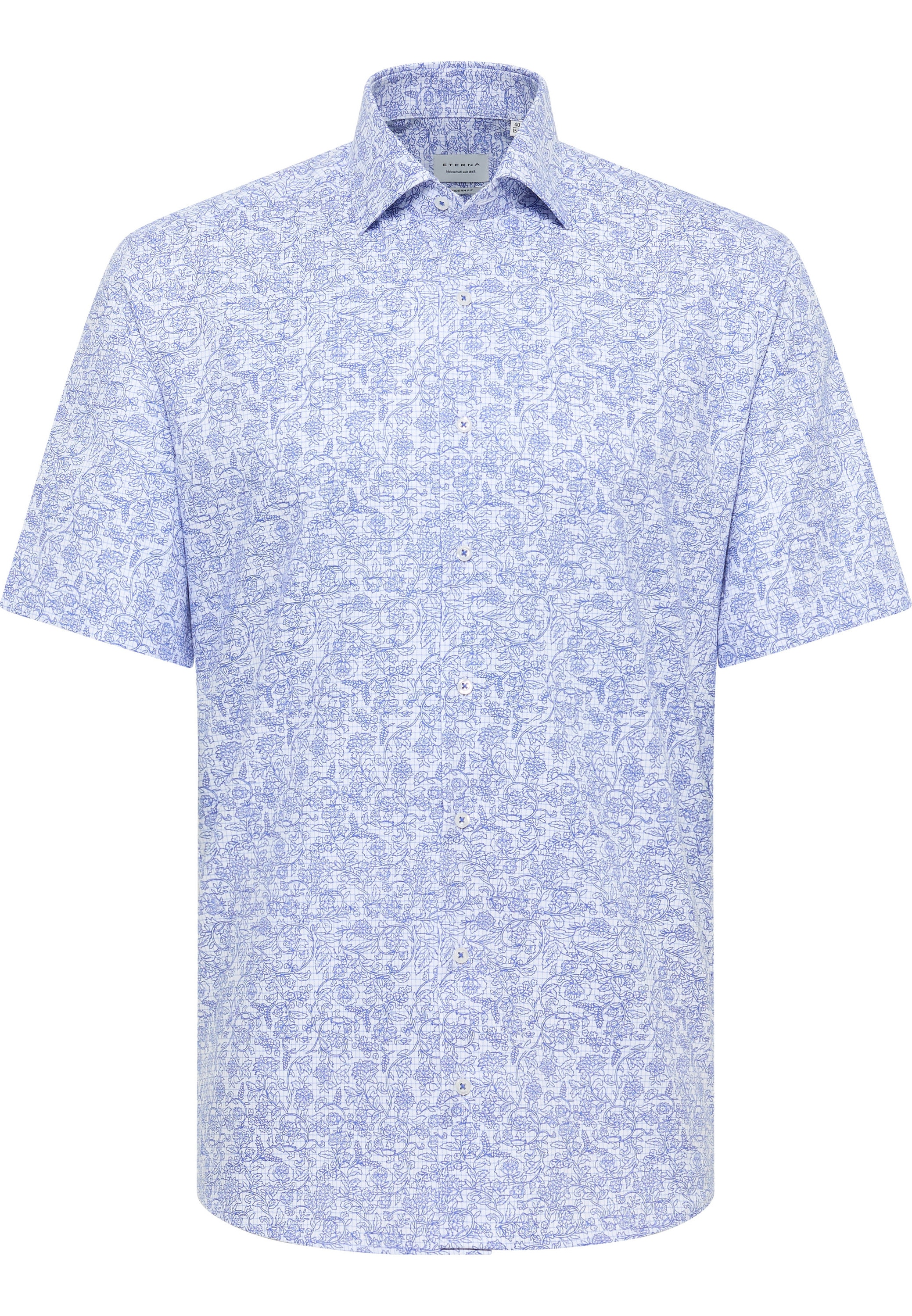 Eterna Chemise à manches courtes »MODERN FIT« NON IRON (bügelfrei)