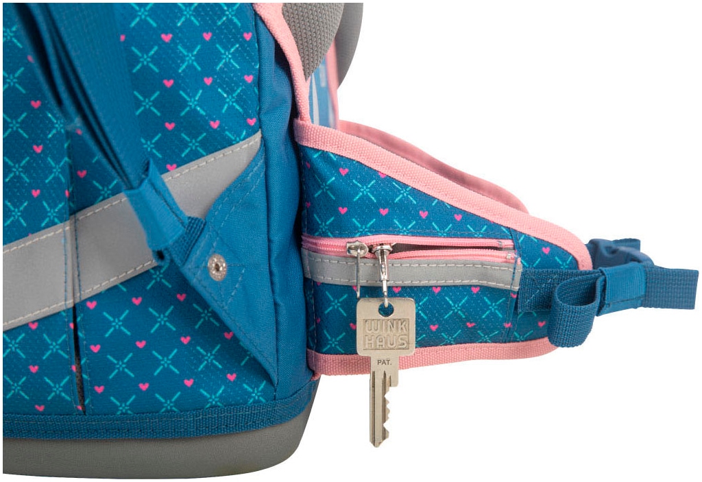 SCHOOL-MOOD® Schulranzen »Champion Maxx Pro« retroreflektierende Flächen