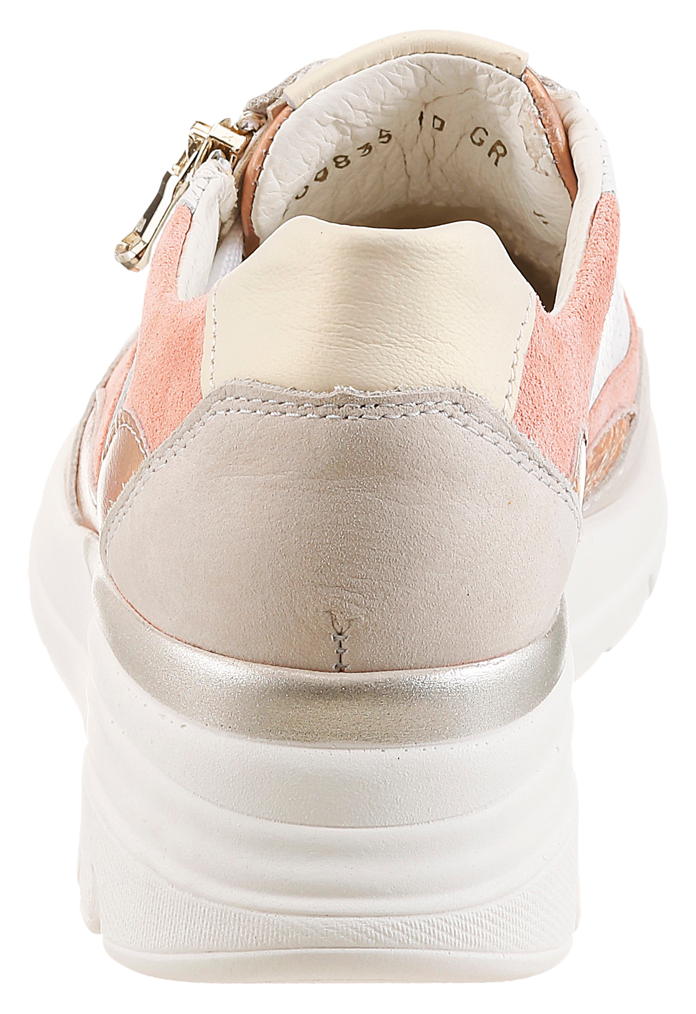 Waldläufer Baskets compensées »H-CARLA«  chaussure à lacets, chaussure basse, chaussure de loisir avec fermeture éclair