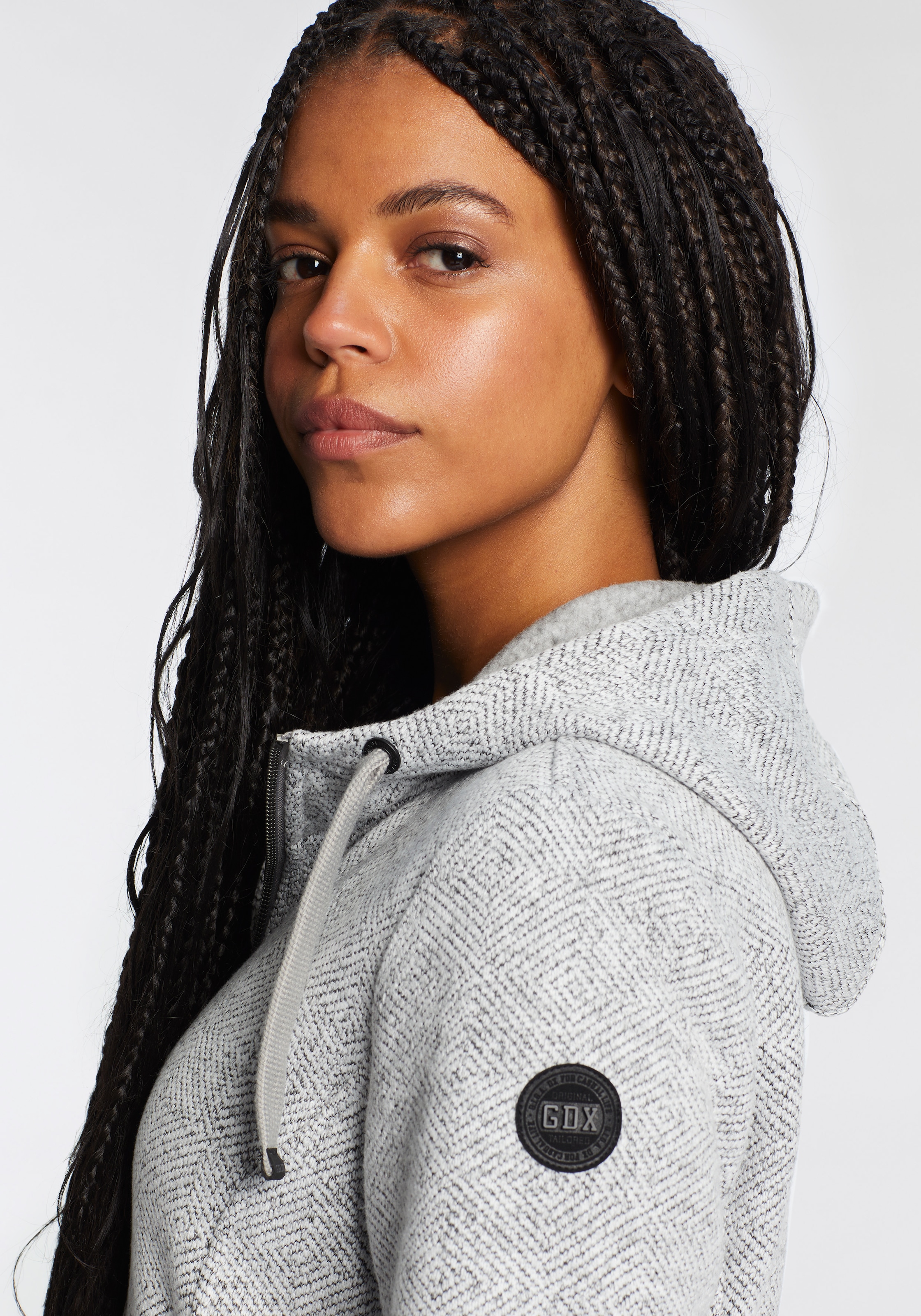 G.I.G.A. DX by killtec Strickfleecejacke »GW 52 WMN KNTFLC JCKT« 1 Stk. tlg. mit Kapuze