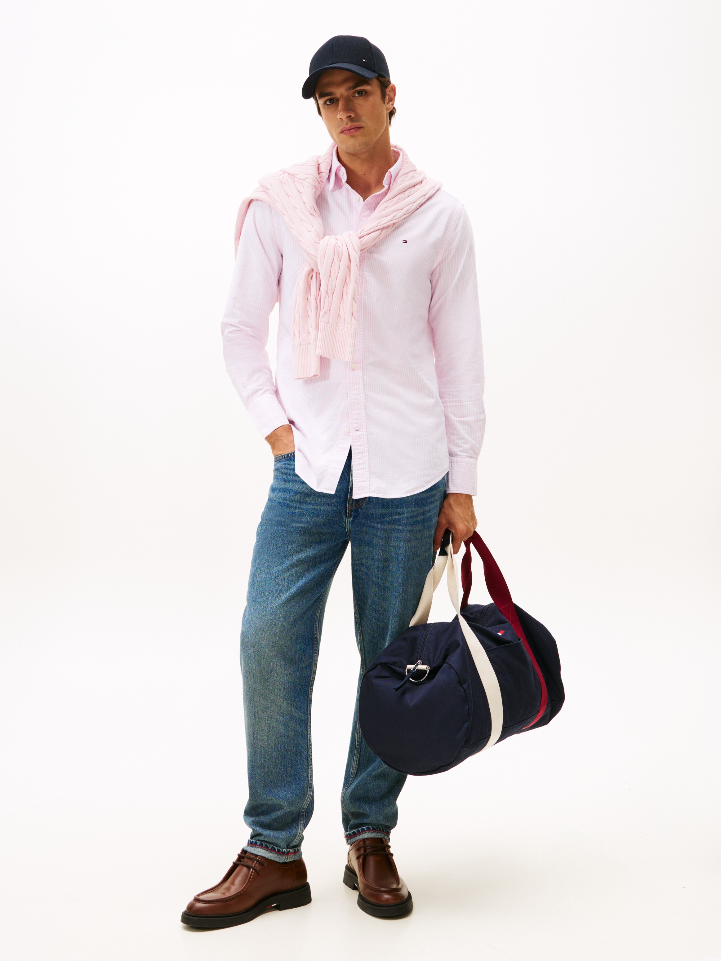 Tommy Hilfiger Chemise à manches longues »HERITAGE OXFORD STRIPE Regular Fit SHIRT«