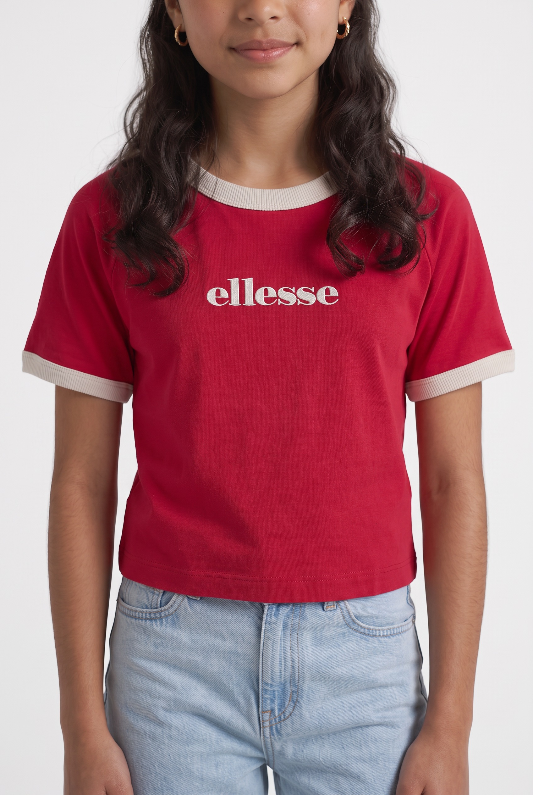 Ellesse T-shirt »CARPANO T SHIRT« design manches courtes, col rond, en coton et élasthanne