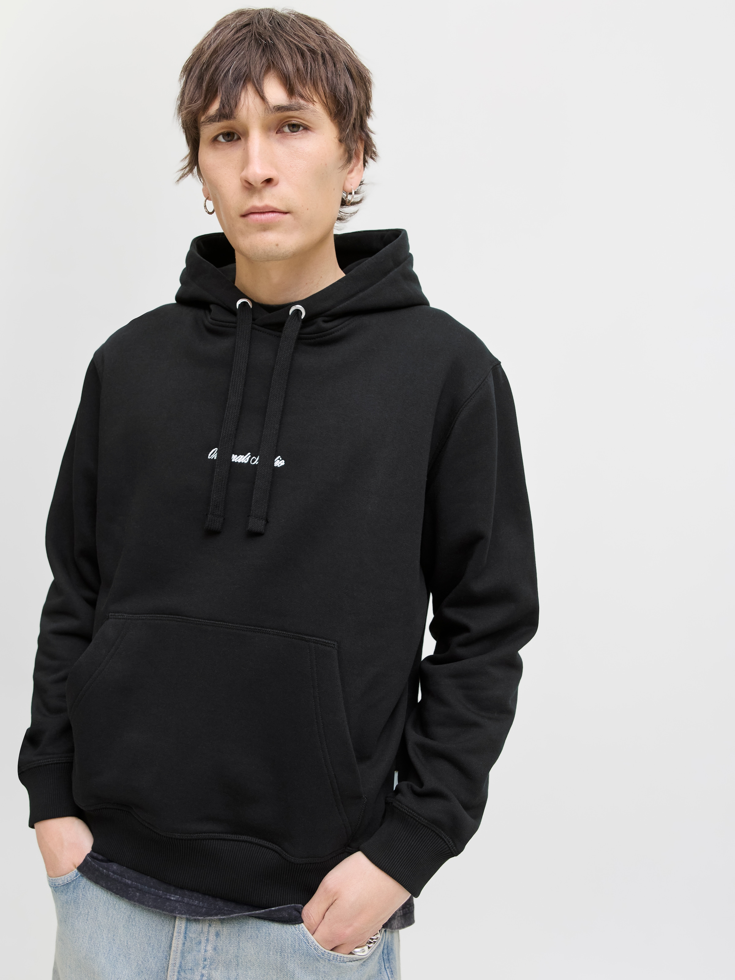 Jack & Jones Sweat à capuche »JORNORREBRO EMB SWEAT HOOD NOOS«, mit Logo Print
