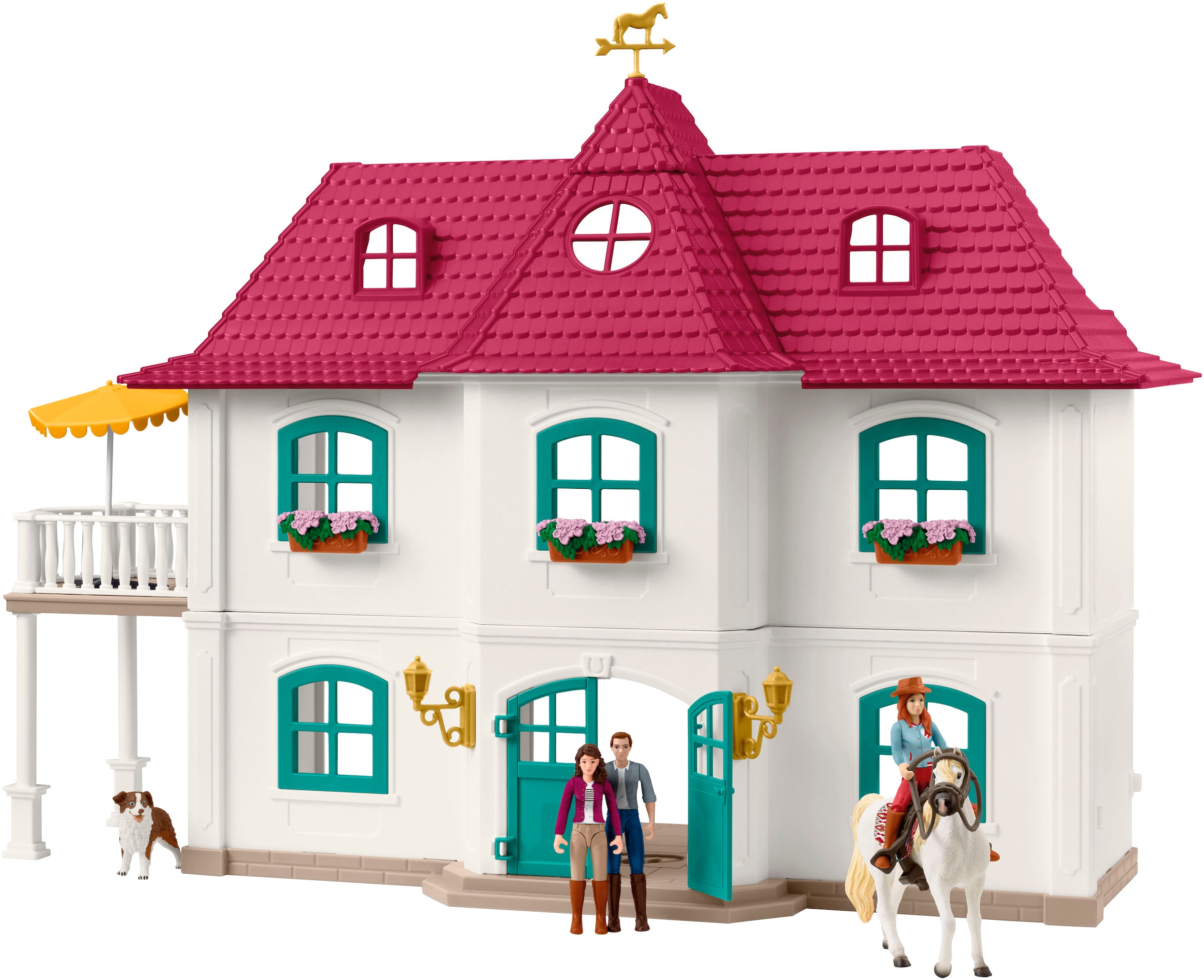 Schleich® Monde de jeu »HORSE CLUB, Lakeside Country House and Stable (42706)« Made in Europe