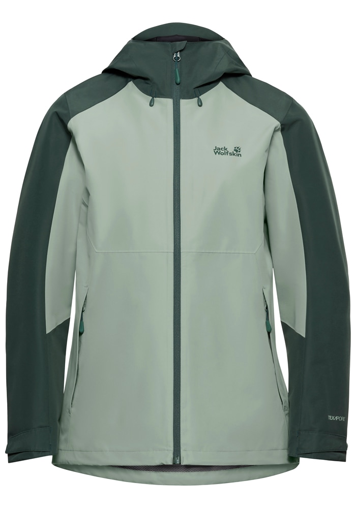 Jack Wolfskin Funktionsjacke »WILDBOUND 2L JKT W« Wasserdicht, atmungsaktiv, Übergangsjacke