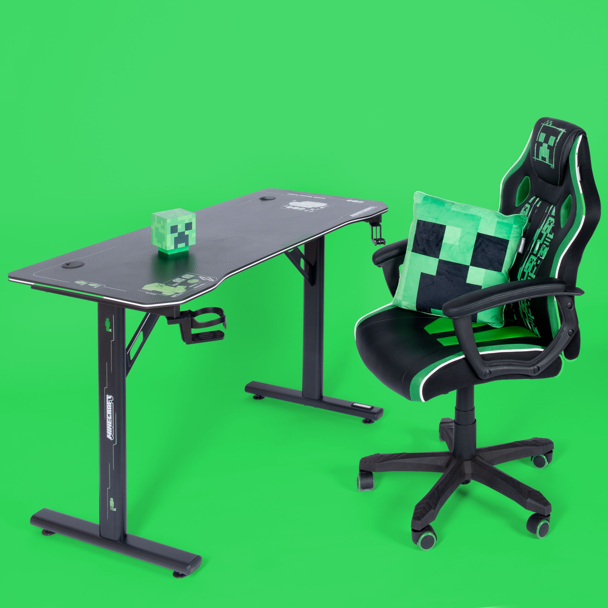 Phoenix Chaise de jeu () 1 cuisdétails verts, fauteuil de course