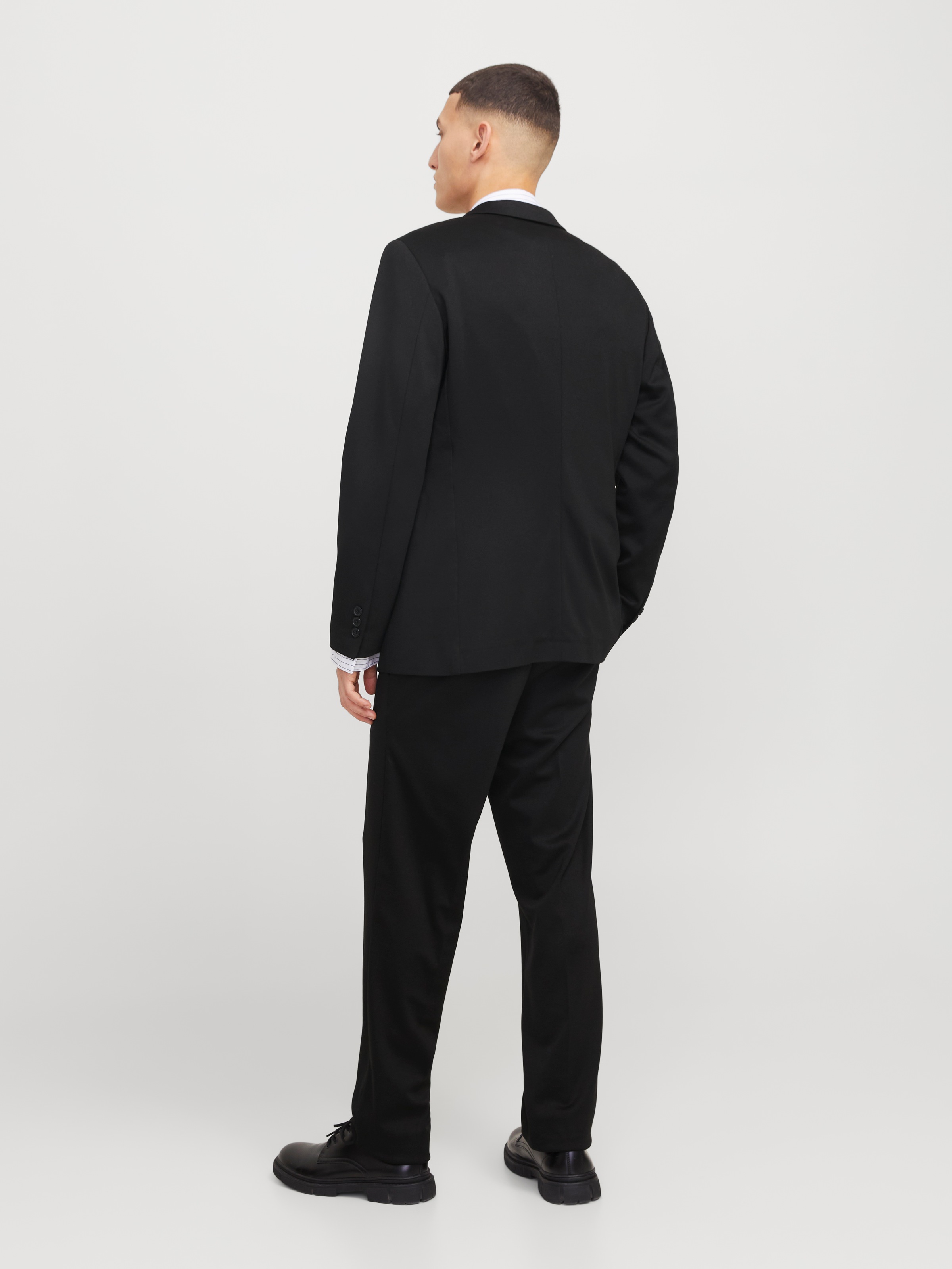 Jack & Jones Pantalon de costume »JPRJAXON Businesshose mit mittlerer Bundhöhe«  unifarben, modisch, slim fit, Materialmix