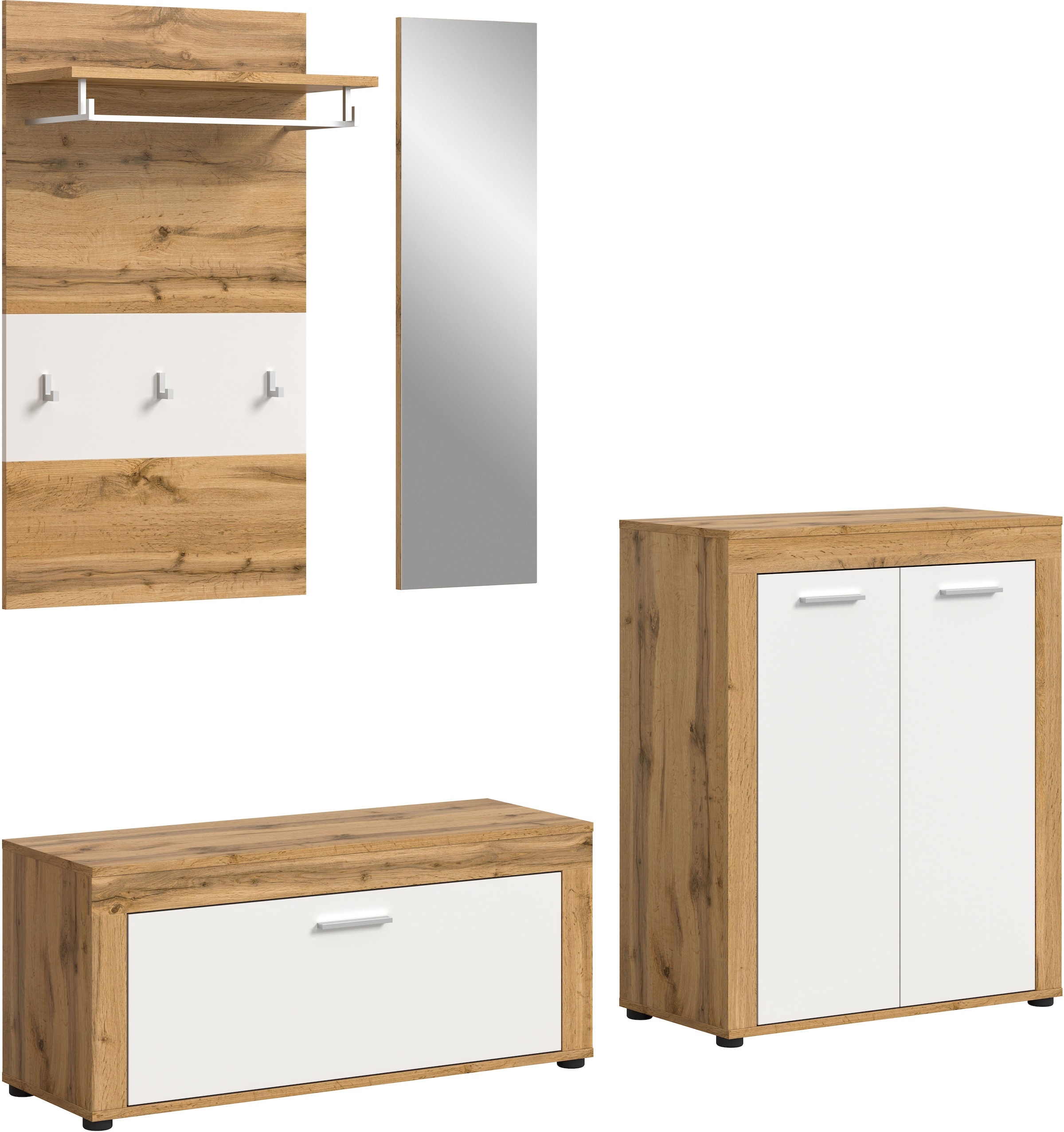 Home affaire Ensemble de vestiaires »Aosta« Set, 4 cuis tlg.