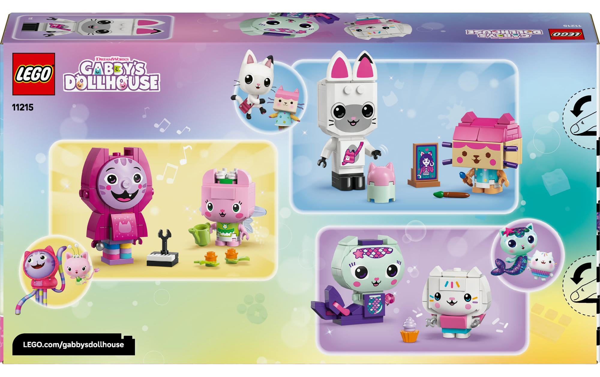 LEGO® Pions de construction »Gabby's Dollhouse Gabbys Katzenfreunde 11215«