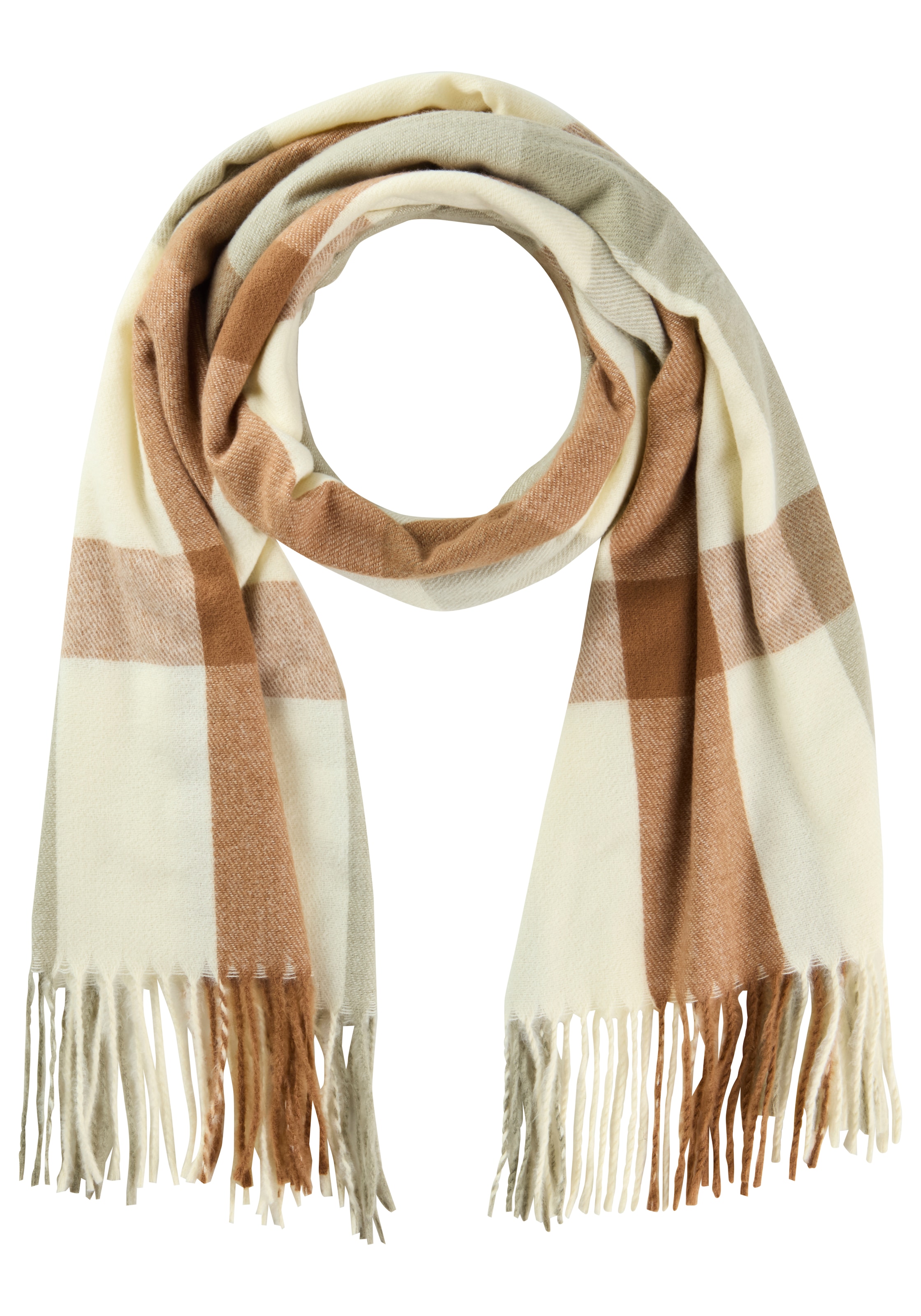 Laura Scott Foulard de mode im klassischen Karo-Design in modischen Farbekombinationen - NEW