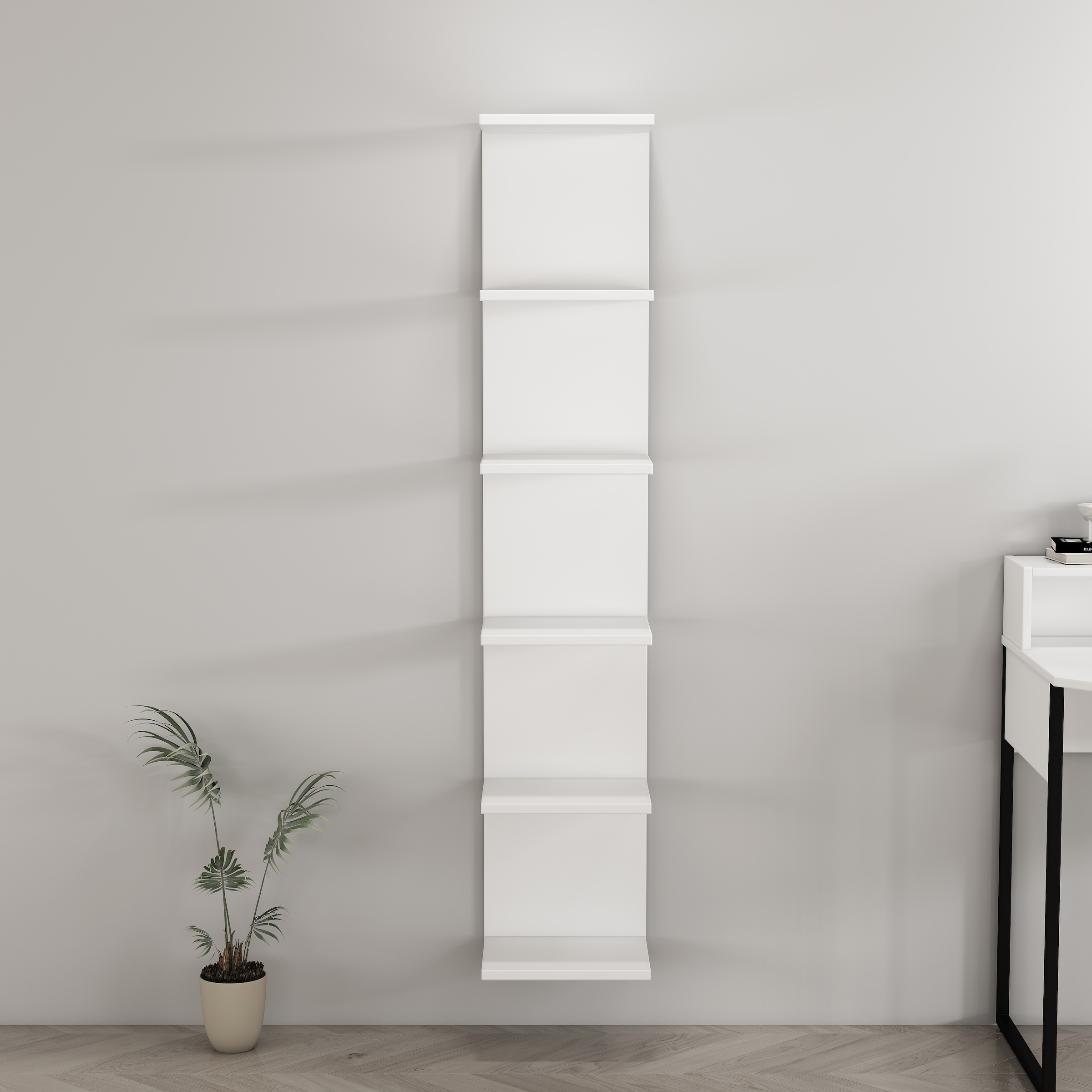 GOODproduct Étagère murale »Moid« dekorativer Stauraum, Wandmontage