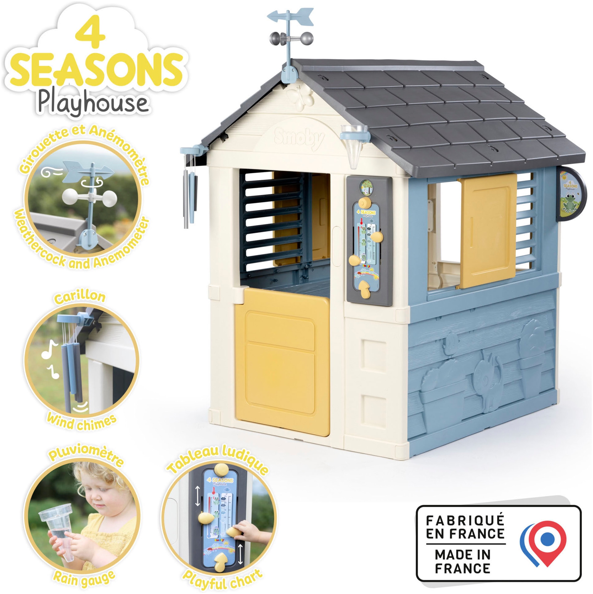 Smoby Spielhaus »4-Seasons« Made in Europe