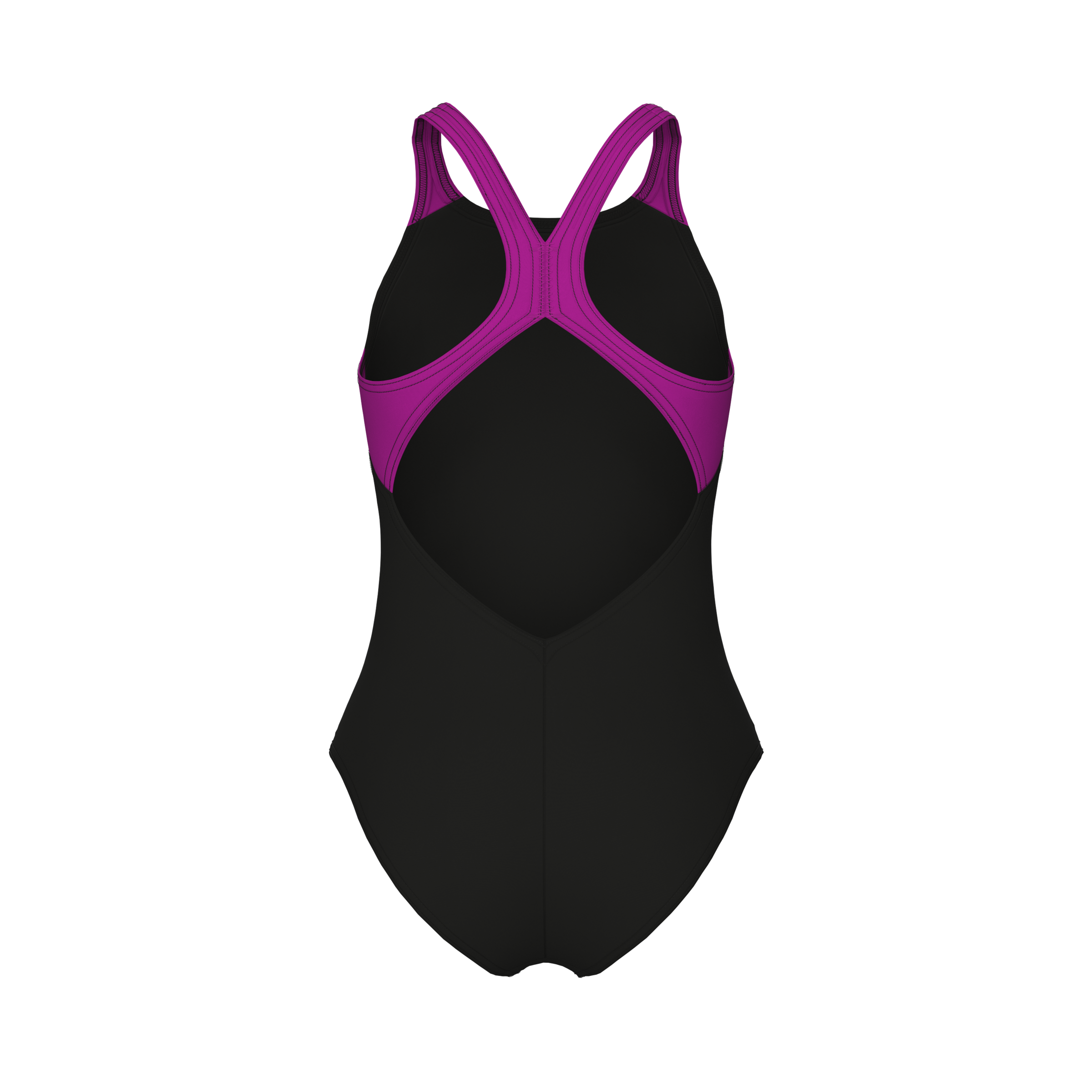 Arena Maillot de bain »G ARENA PAINTERLY SWIMSUIT V BACK« avec protection UV UPF50+, en matériau MaxFit Eco, tissu stretch