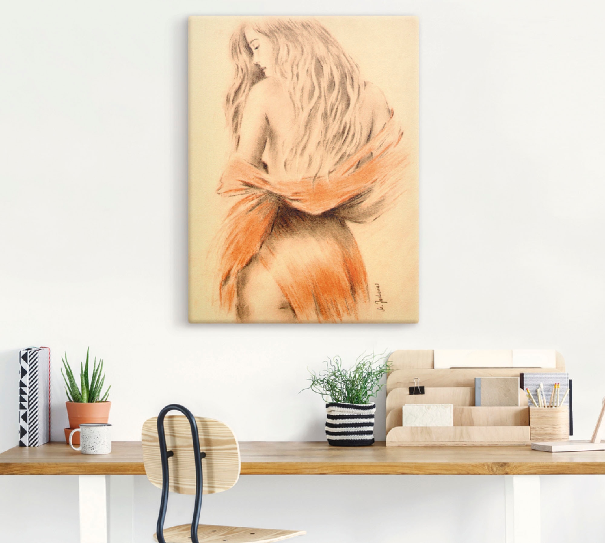 Artland Wandbild »Traumgirl« Frau 1 Stk. tlg. als Leinwandbild, Poster in verschied. Grössen