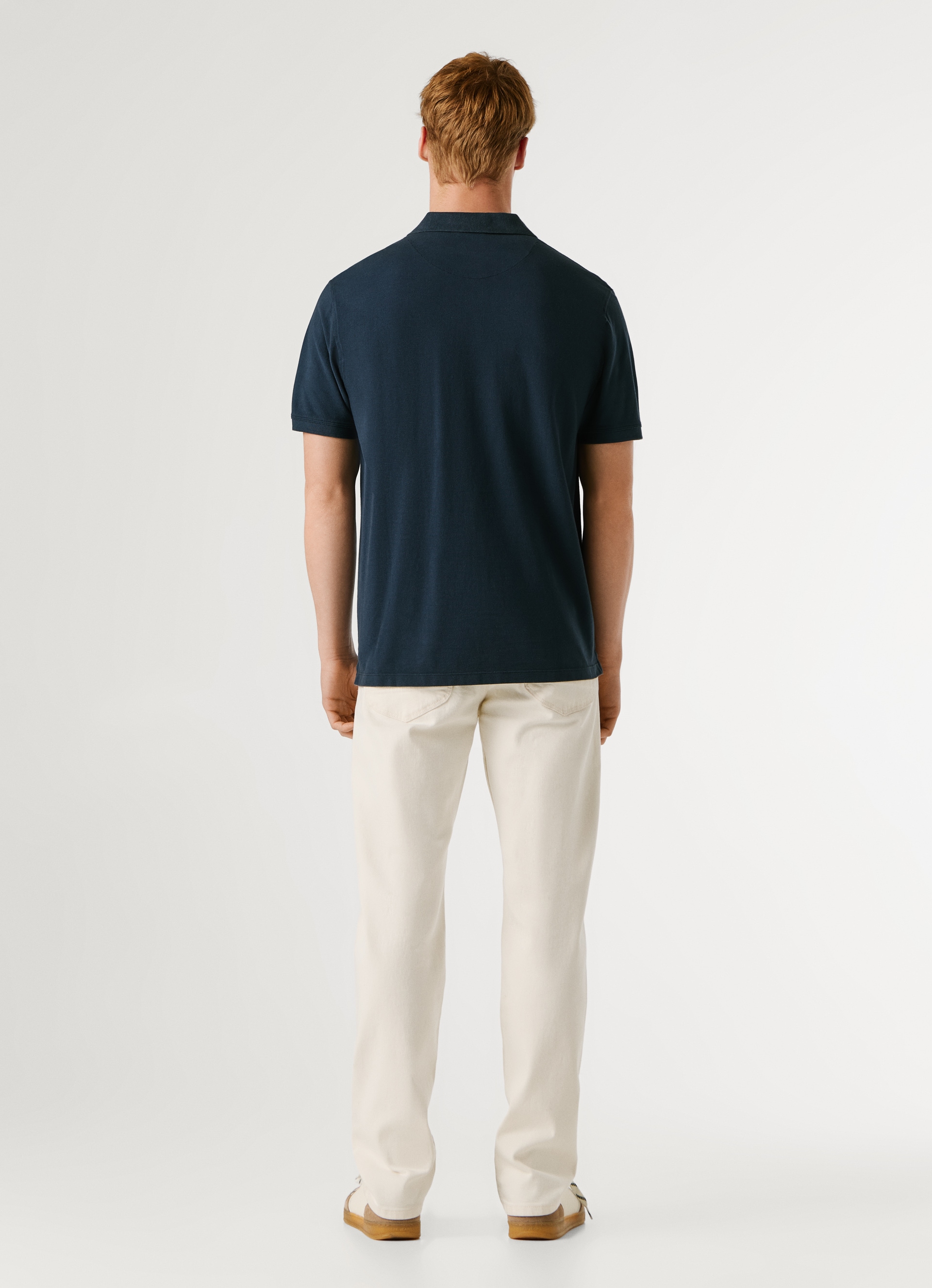 Pepe Jeans Polo »OSCAR« aus Baumwoll-Piqué, mit Logostickerei