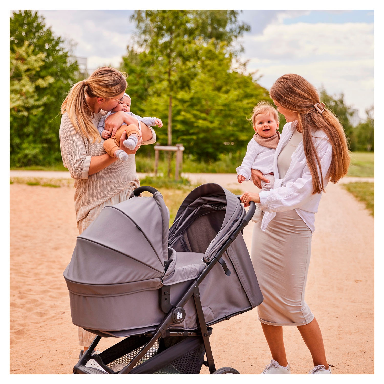 Hauck Poussette pour enfants »Shop N Care Trio Set« inkl. Babyschale, Babywanne und Adapter