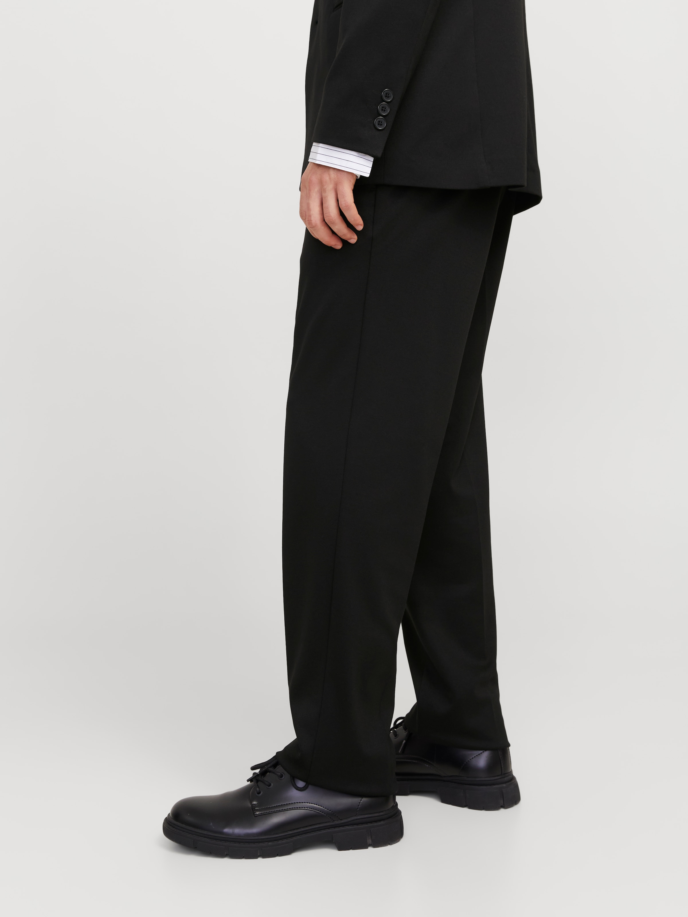 Jack & Jones Pantalon de costume »JPRJAXON Businesshose mit mittlerer Bundhöhe«  unifarben, modisch, slim fit, Materialmix