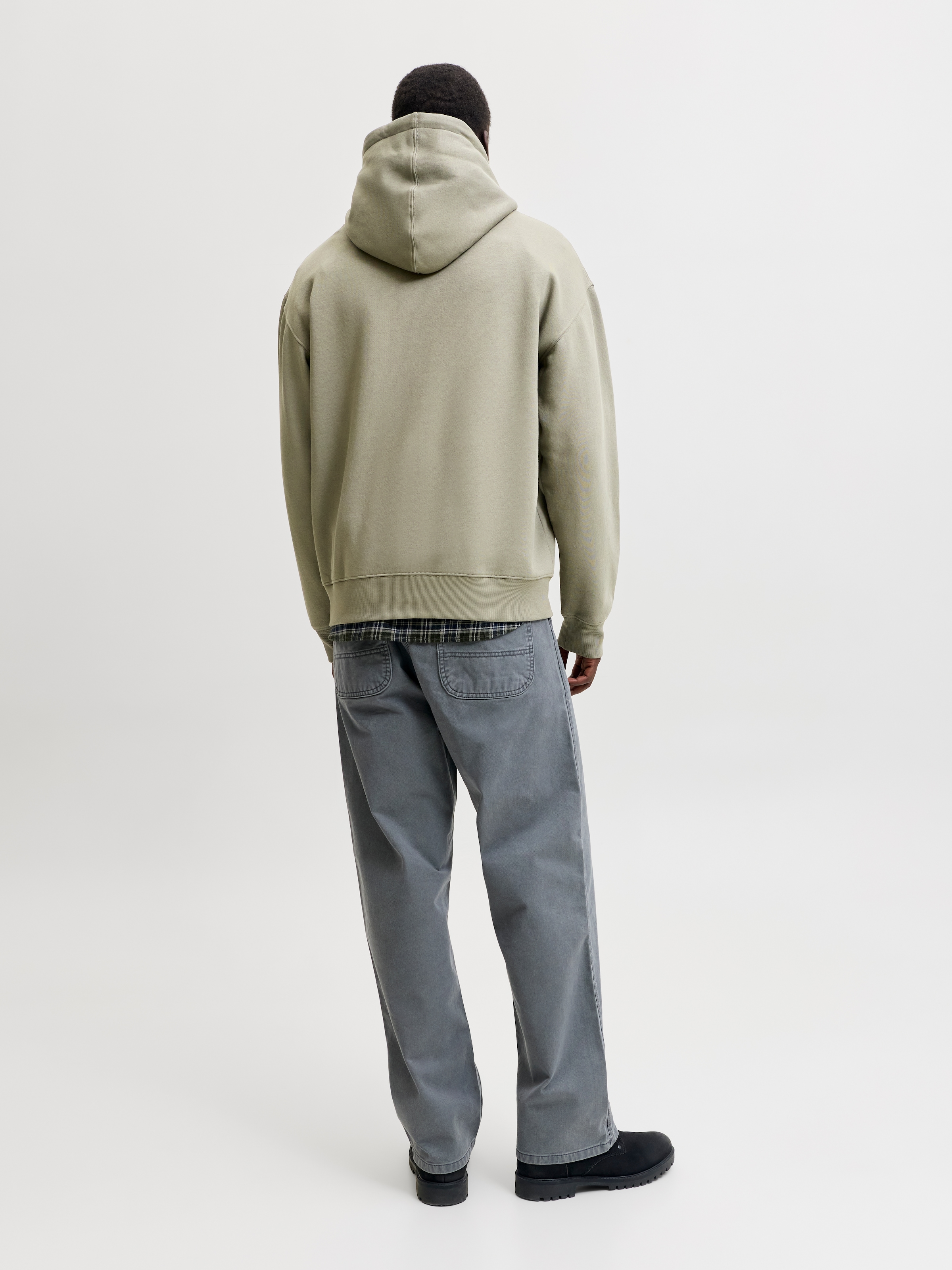 Jack & Jones Sweat à capuche »JJEACE SWEAT HOOD NOOS«, mélange coton, coupe décontractée
