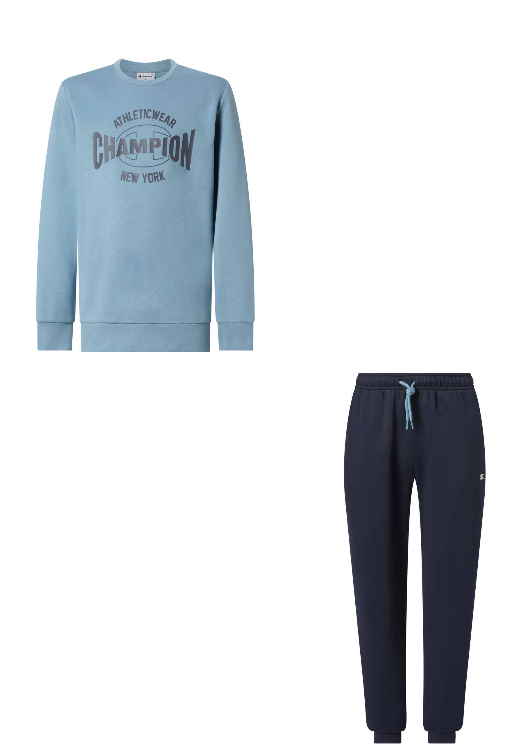 Champion Jogging »SPORTWEAR CREWNECK SWEATSUITS Standard Fit« 2 ensemble 2 pièces, style sportif, en coton et polyester