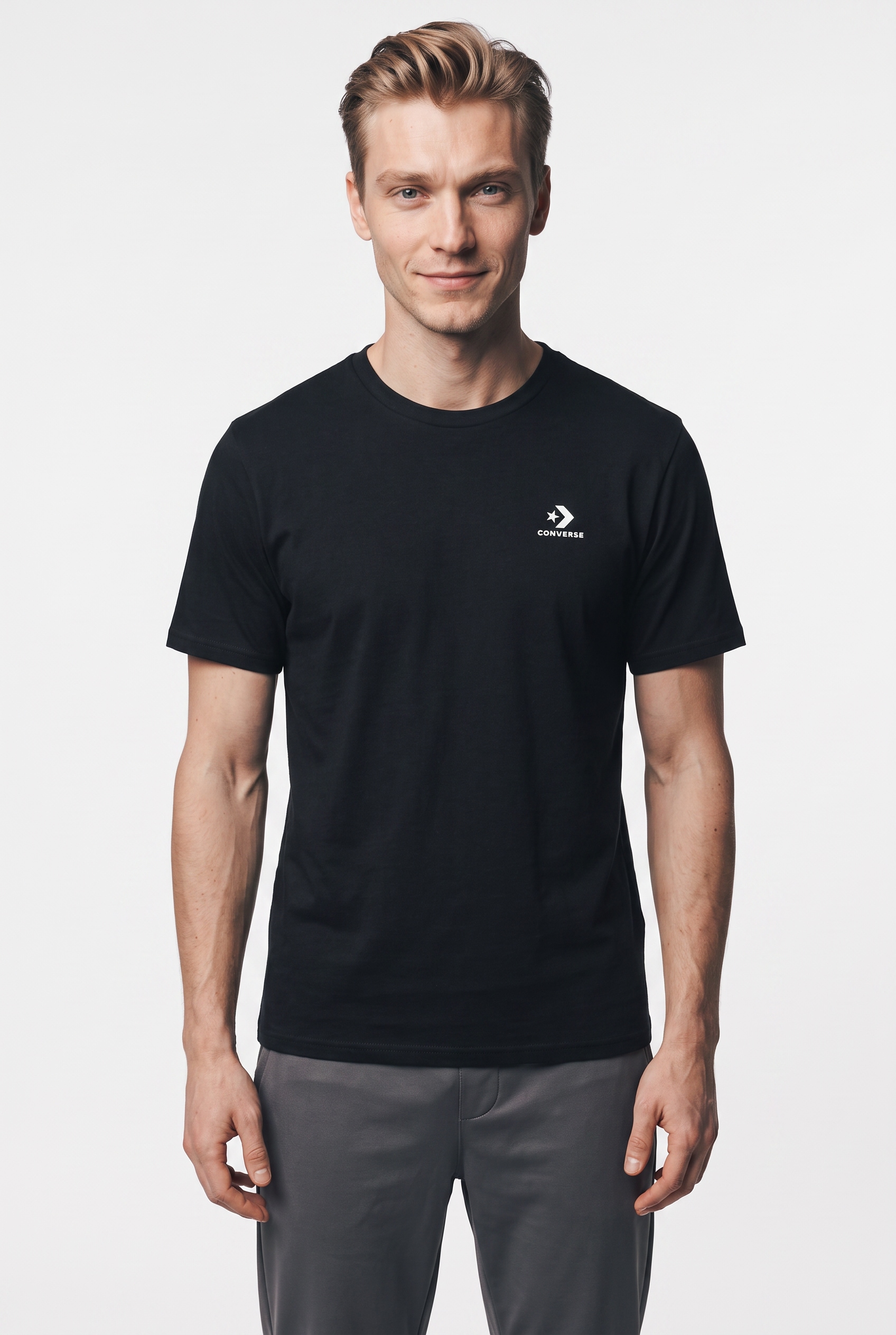 Converse T-Shirt »CHEST STAR CHEV TEE« für Erwachsene, kurzärmelig, für Sportmode und Streetwear