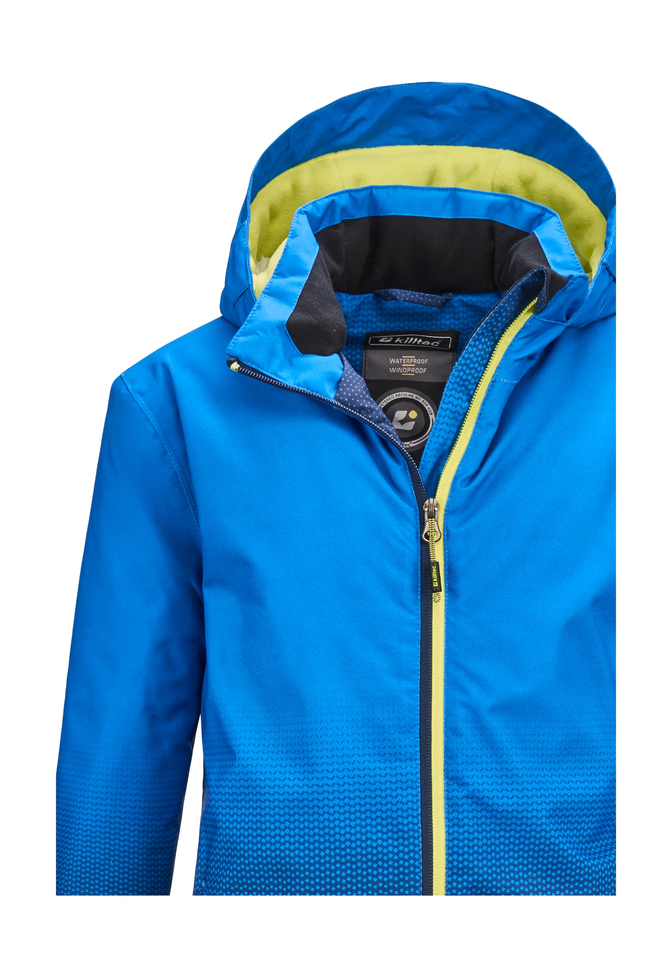 Killtec Outdoorjacke »Lynge BYS JCKT E« Wasserdichte Funktionsjacke mit Schneefang und coolem Design
