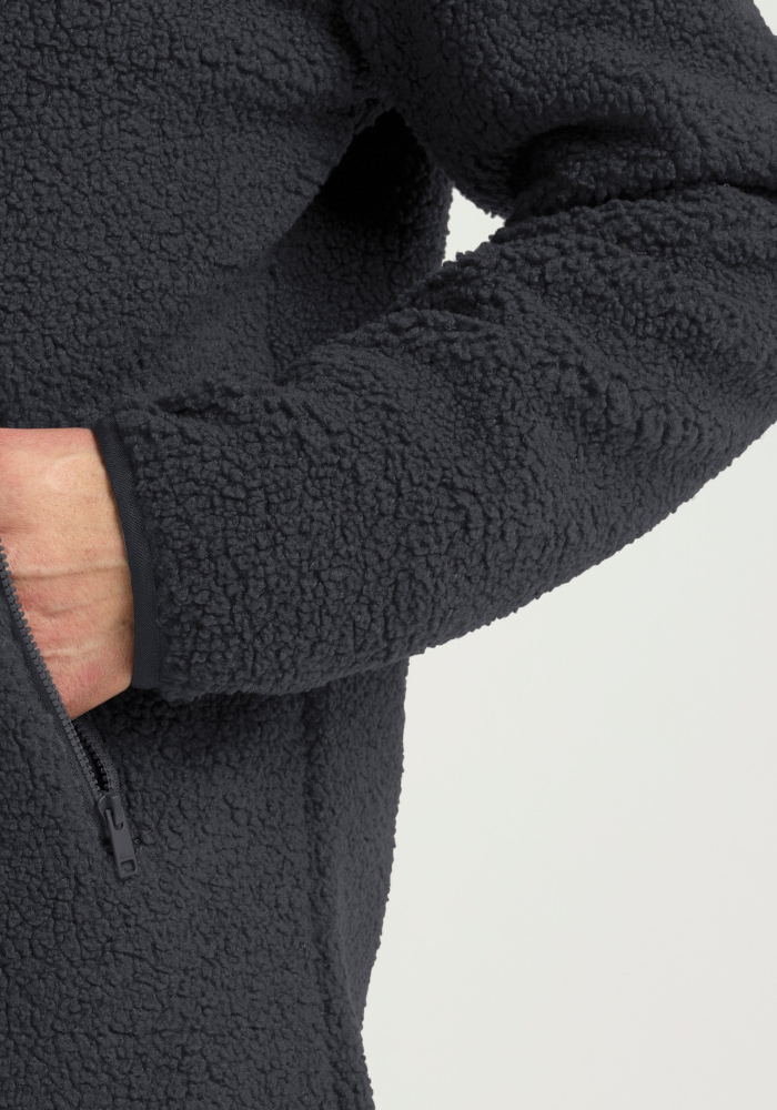 Jack Wolfskin Funktionsmantel »HIGH CURL COAT W« Fleecemantel, warm & winddicht