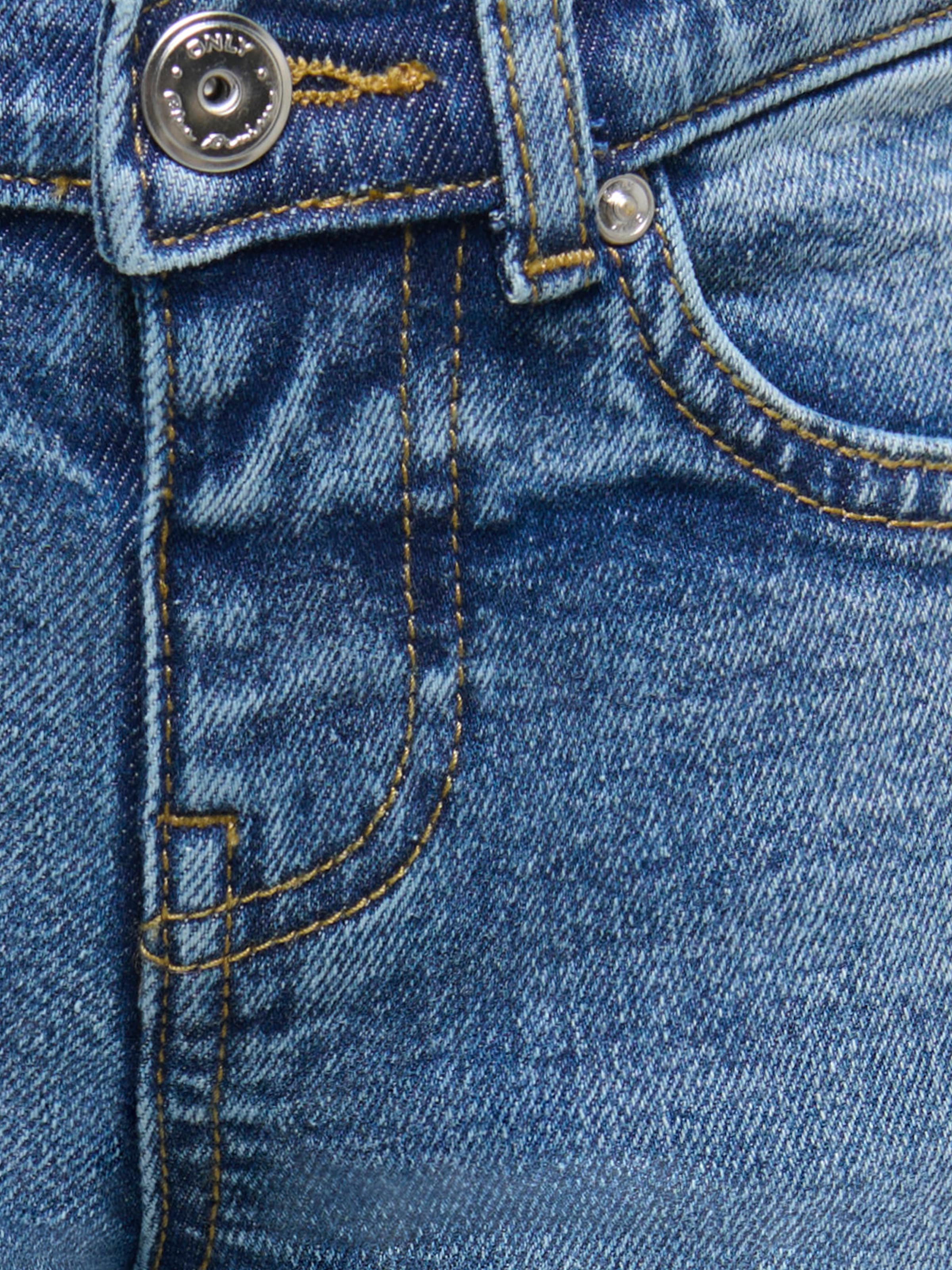 KIDS ONLY Jeans large »KMGJUICY WIDE HEART DNM AZG367 NOOS« Mélange de coton, coupe large à jambes