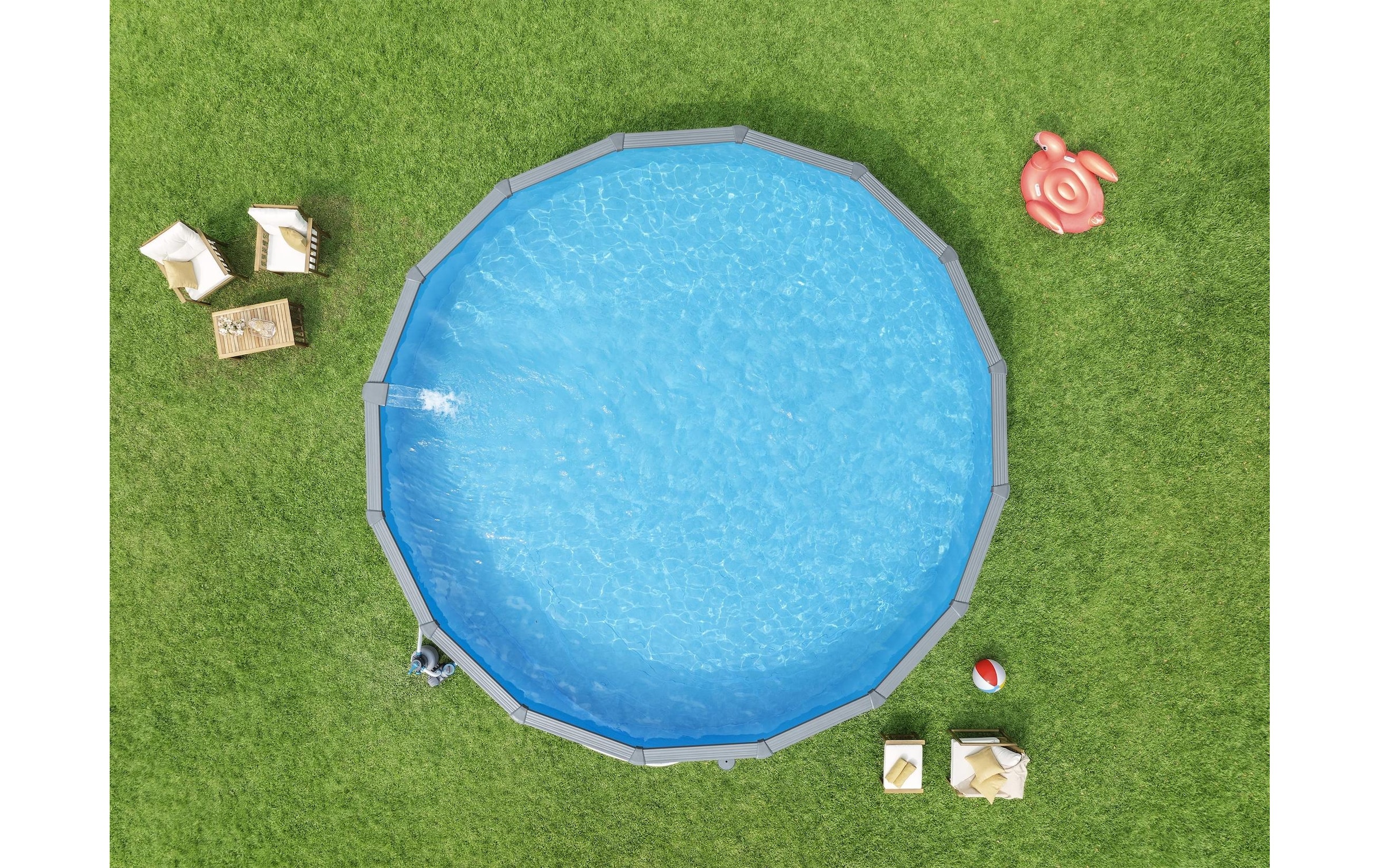 Bestway Piscine »Hydrium Komplett-Set 732 x 132 cm«