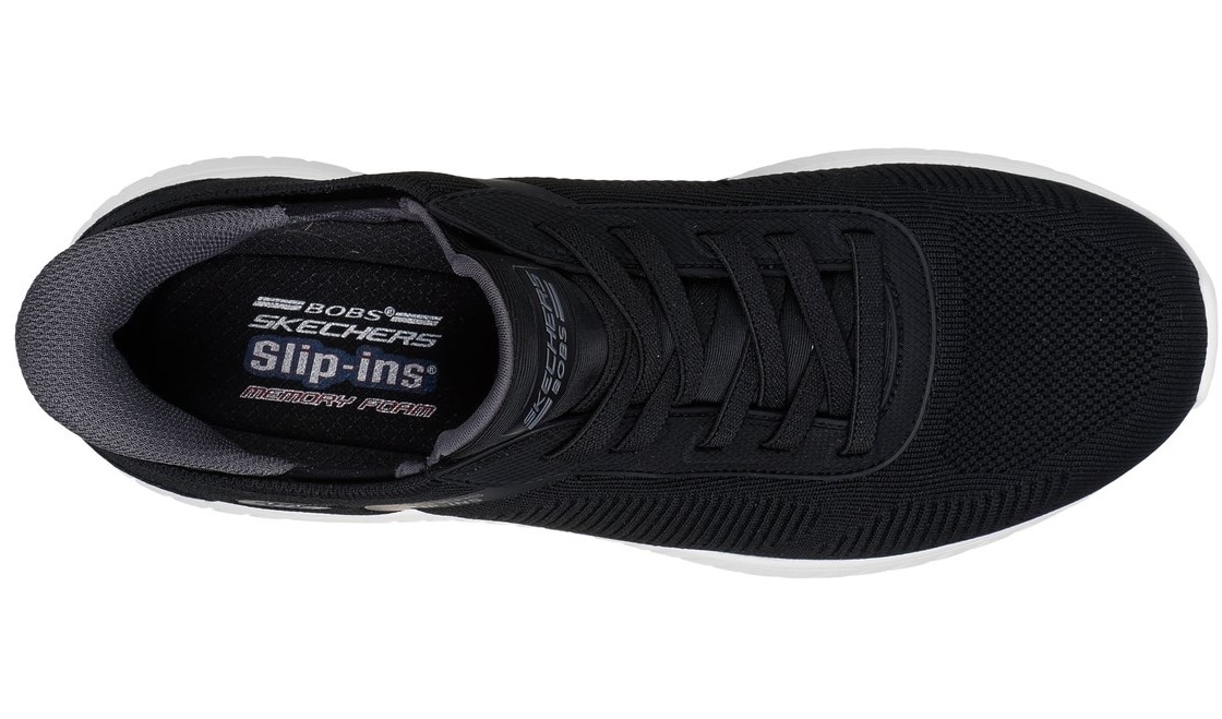 Skechers Baskets slip-on »BOBS SQUAD CHAOS-SOLID STEP«  Schlupfschuh, Slipper, Sneaker zum Schlupfen