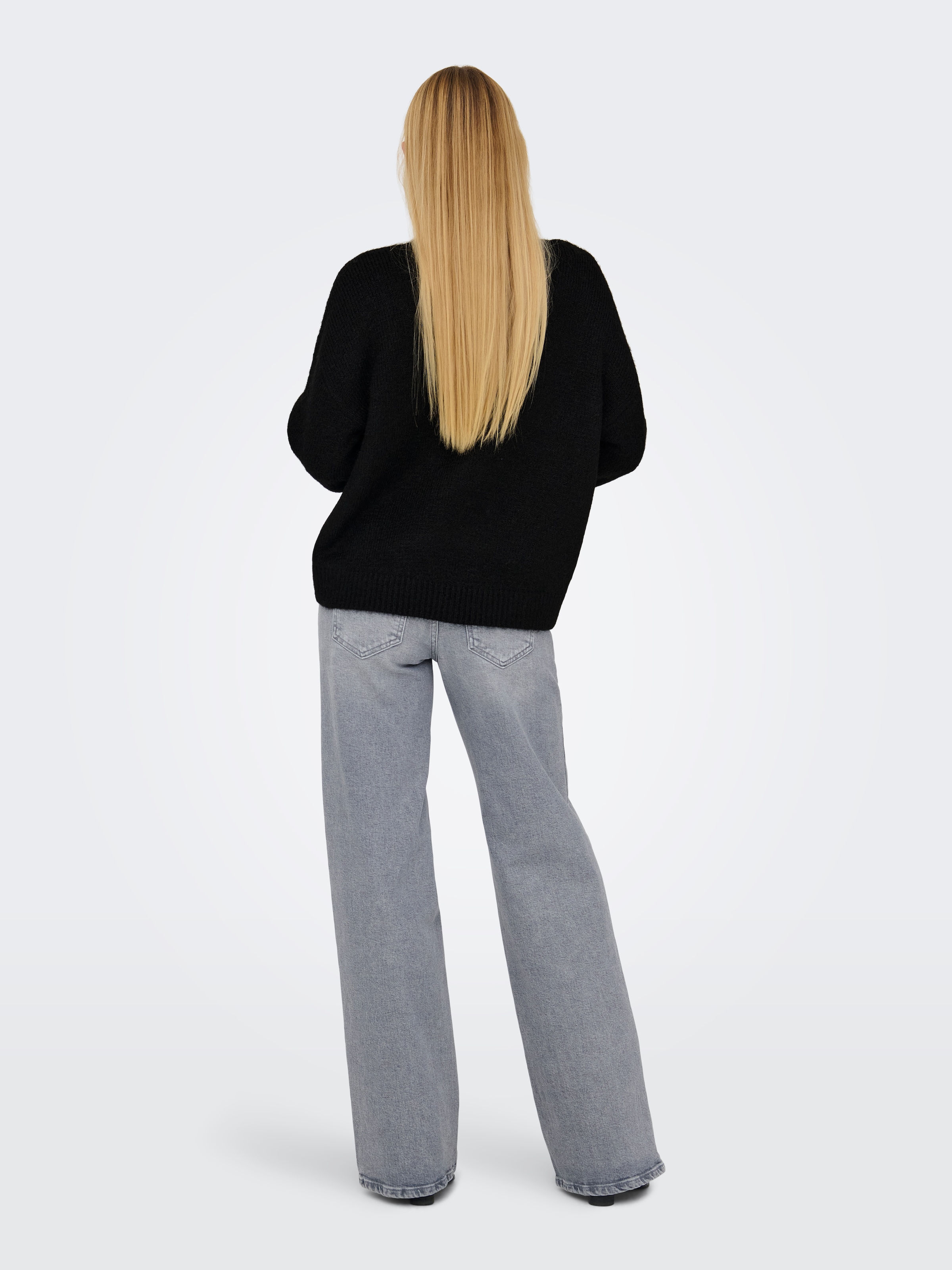 ONLY Strickpullover »ONLAZU LS STAR O-NECK KNT«