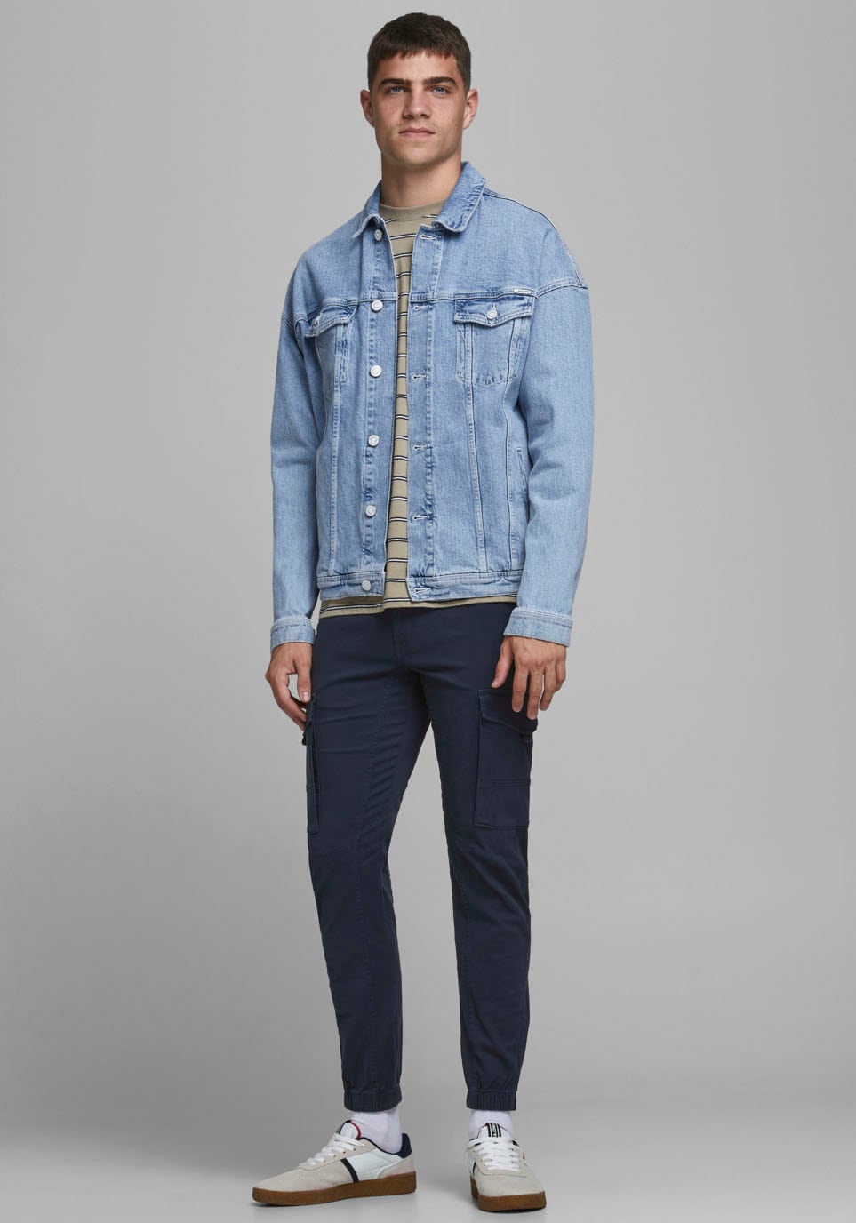Jack & Jones Cargohose »PAUL FLAKE«  Baumwollmischung, regular fit
