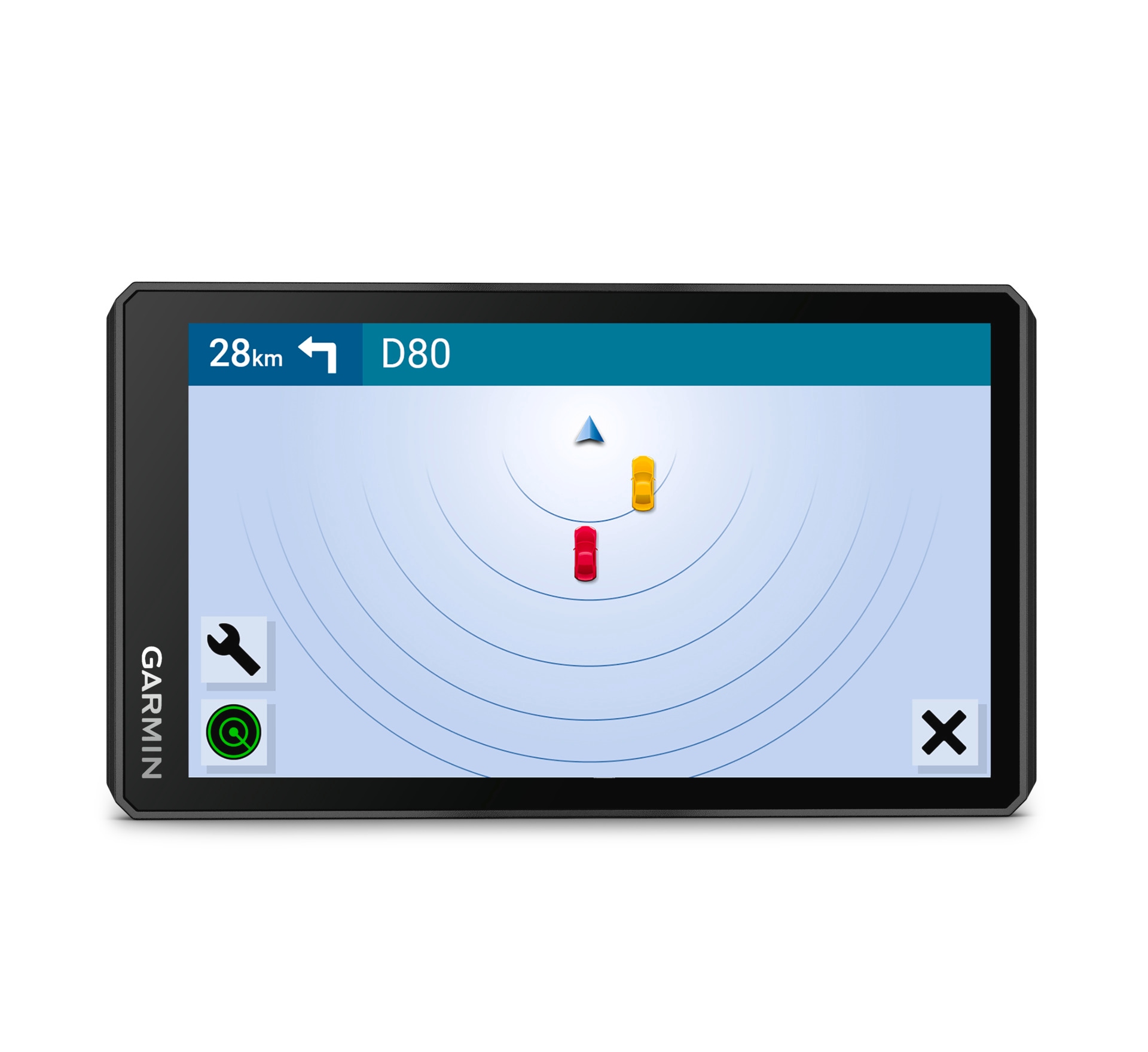Garmin Capteur »zumo R1 Radar Motorrad-Radar« flexible Montage, Zusatzbeleuchtung, Audiohinweise, kompakt & robust