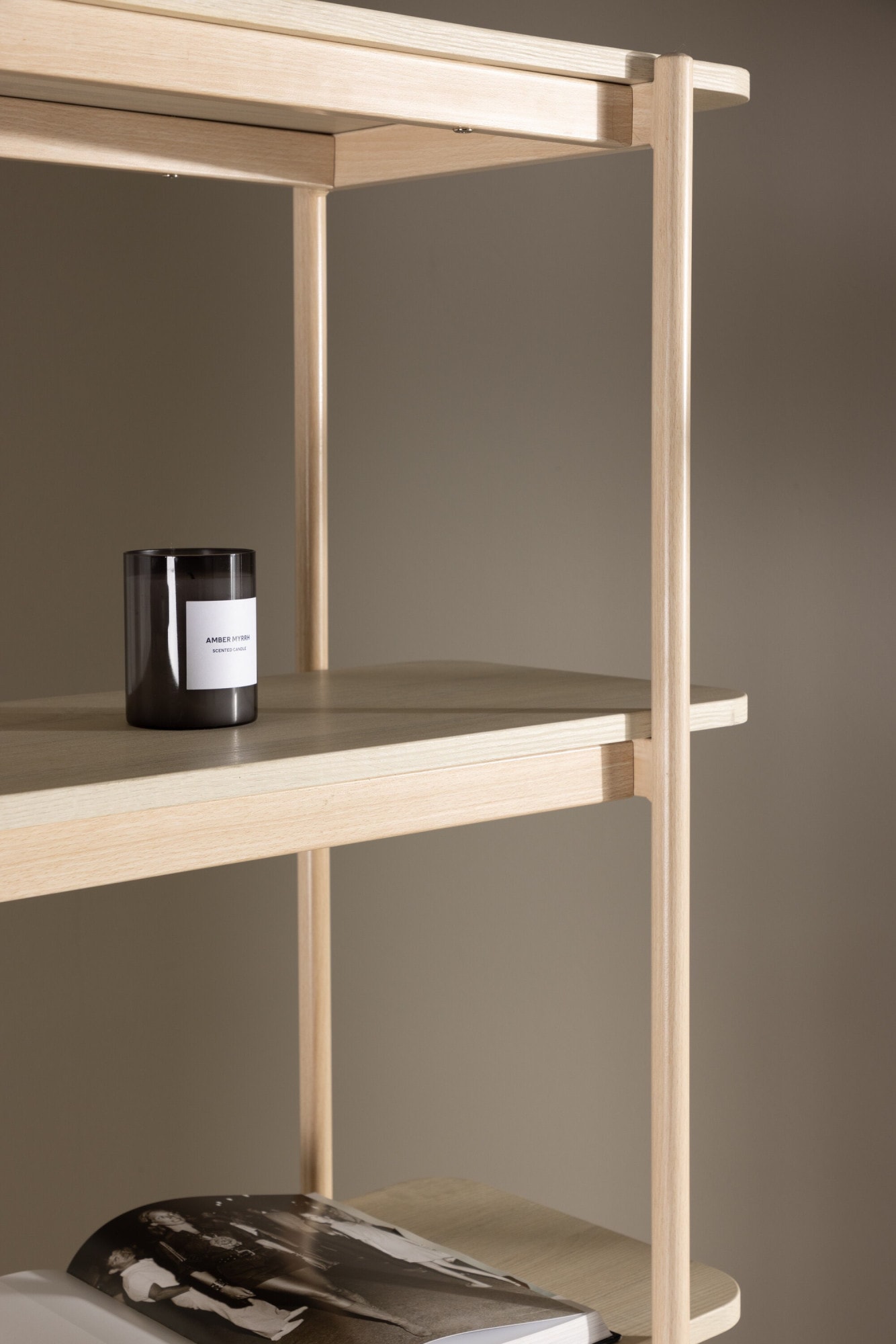 Venture Home Étagère de rangement »Heim, schlankes Standregal mit Stahlrahmen, Höhe 190 cm« Ablageregal, MDF, Stahlrahmen, FSC-zertifiziert