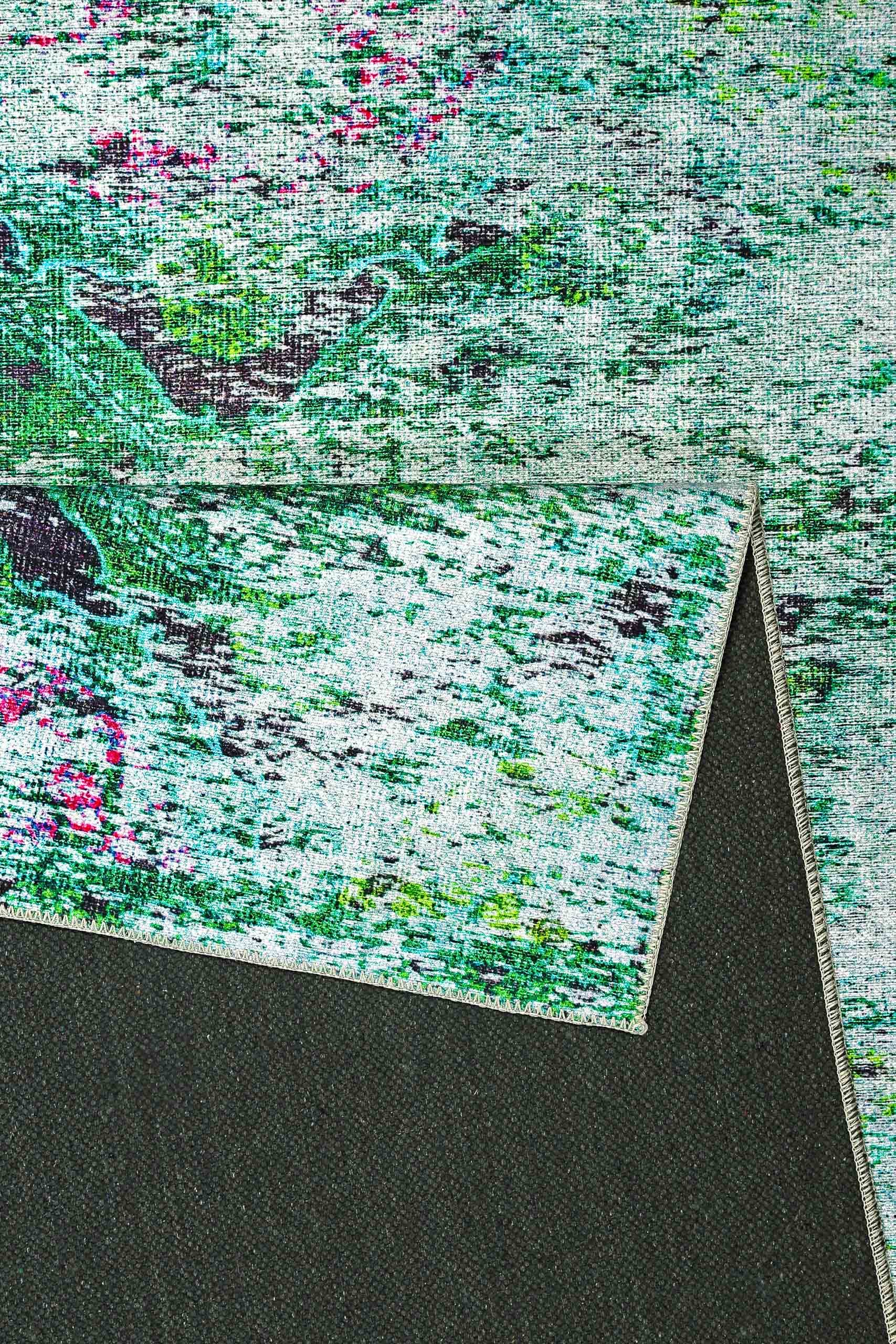 Wecon home Tapis »Focus« Rectangulaire 6 mm Höhe Vintage, Baumwolle, Kurzflor, Wohnzimmer, Schlafzimmer, pflegeleicht