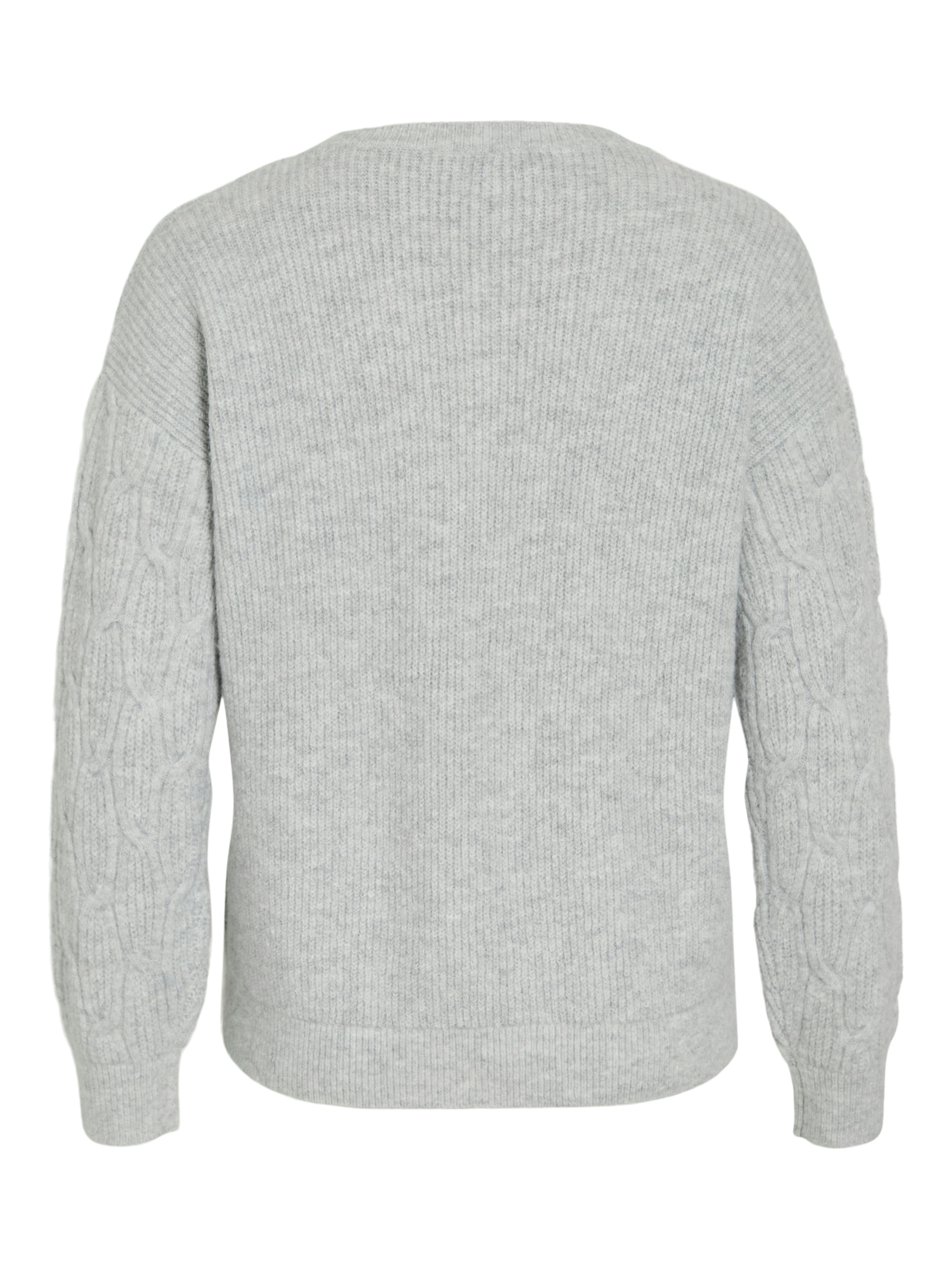 Vila Pull en tricot »VILASSIA O-NECK L/S CABEL KNIT TOP -NOOS«
