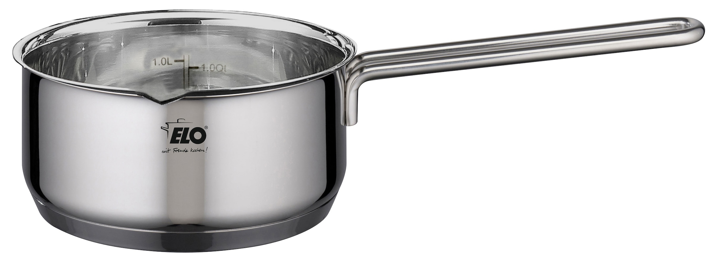 Elo Set de casseroles »Rubin« Ensemble, Bratentopf 20cm, Fleischtopf 16/20cm, Kasserolle 16cm, Gemüsetopf24 cm, 9 cuis tlg. Acier inoxydable 18/10