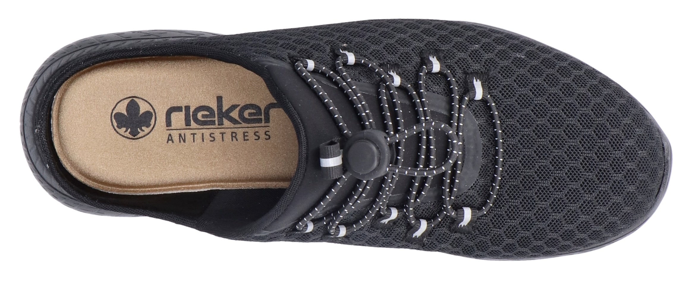 Rieker Clog  , Schlupfschuh, Sommerschuh, Hausschuh mit MemoSoft-Ausstattung