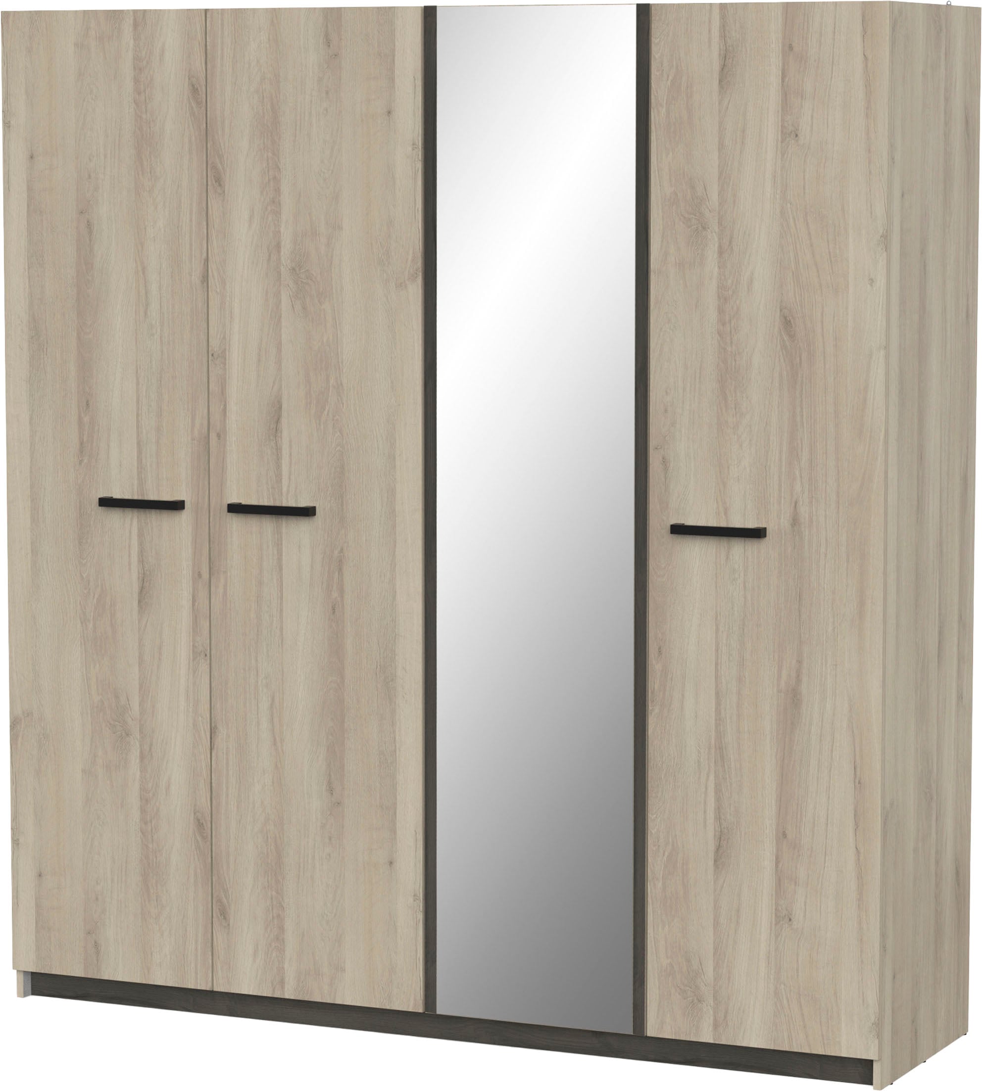Demeyere GROUP Armoire pour enfants »Watson« ARMOIRE 4 PORTES/1 MIROIR