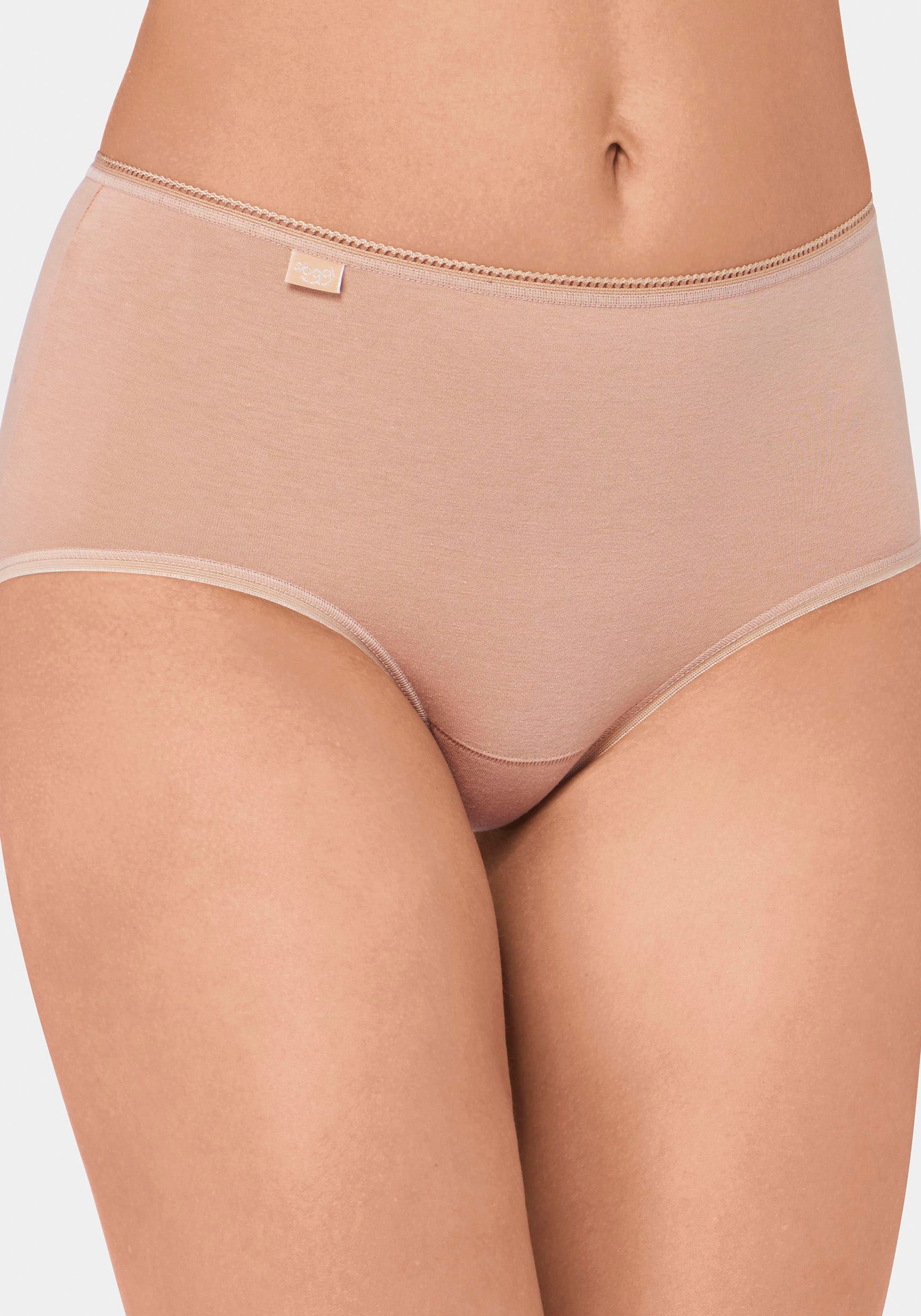 sloggi Midislip »24/7 Cotton« Spitze, blickdicht, weiche Baumwollmischung