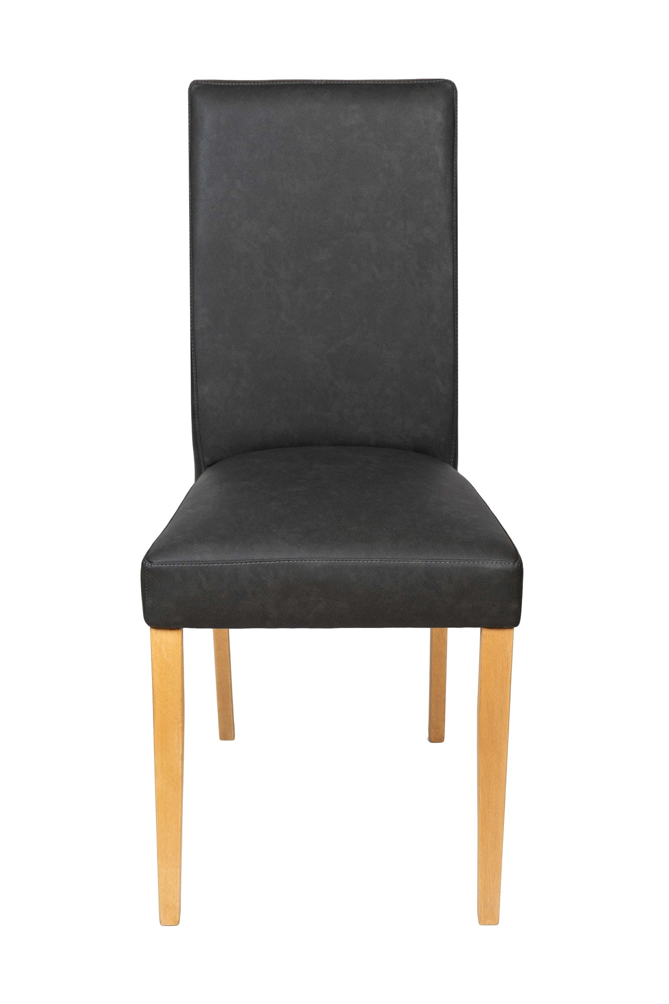 Home affaire Chaise de salle à manger »Evona Polsterstuhl, Küchenstuhl, 4-Fussstuhl« () 2 cuissimilicuir, 3 couleurs, pieds en bois massif, stable, intemporel