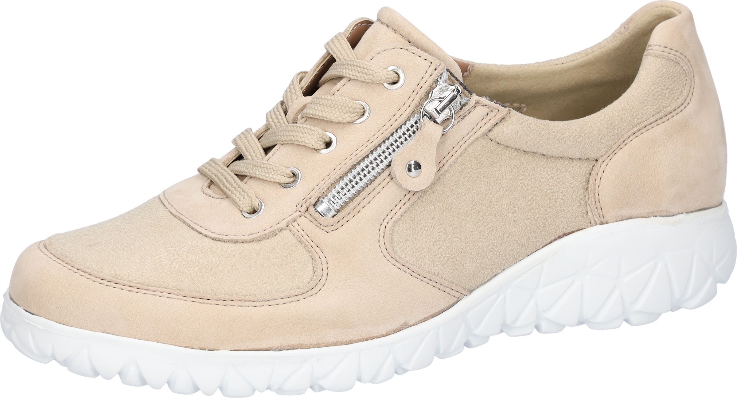 Waldläufer Chaussure à lacets »HAVY-Soft«  Chaussure de loisirs, chaussure basse, chaussure confort avec fermeture éclair, largeur H