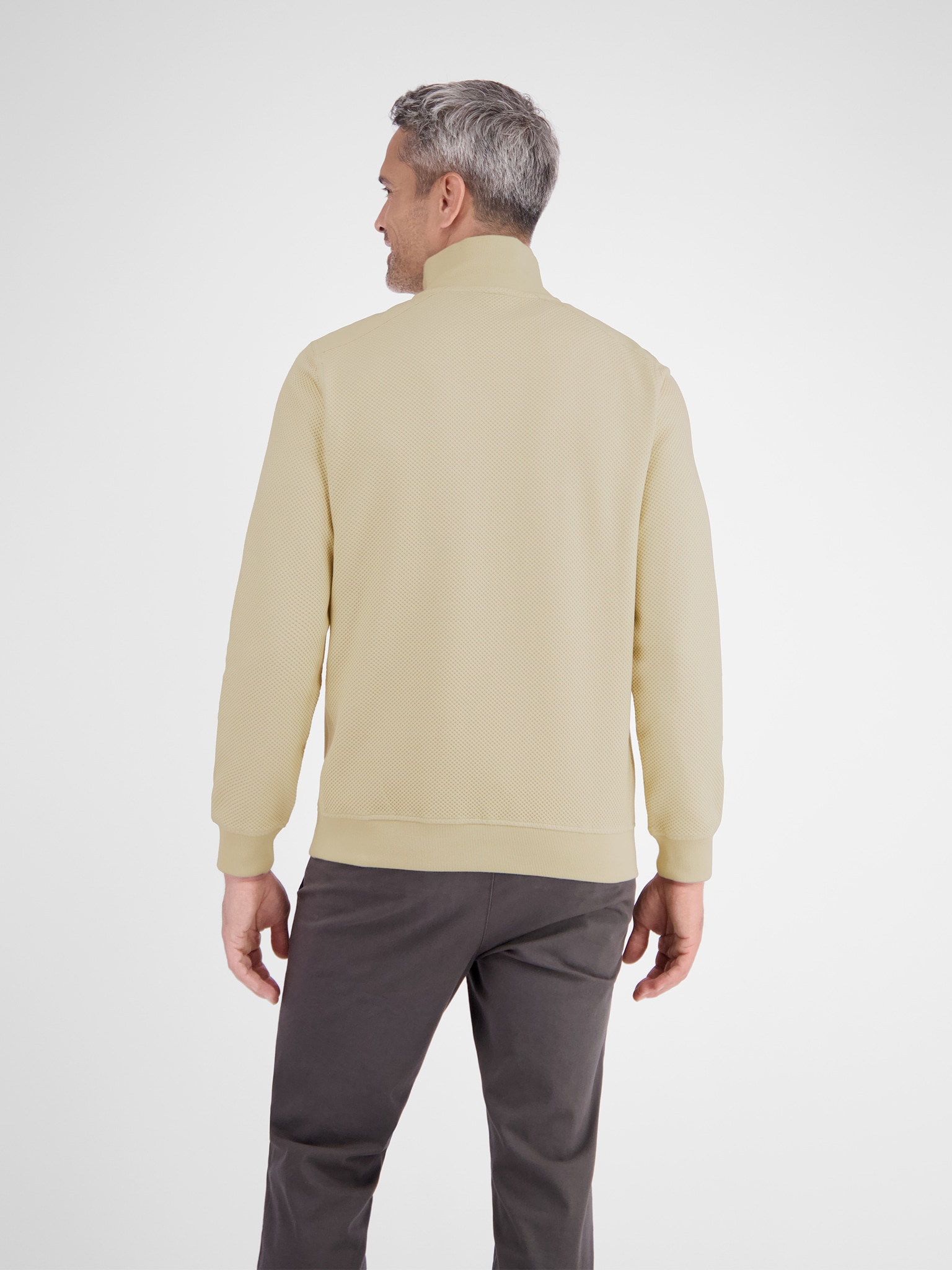 LERROS Sweatshirt mit Logo Stickerei